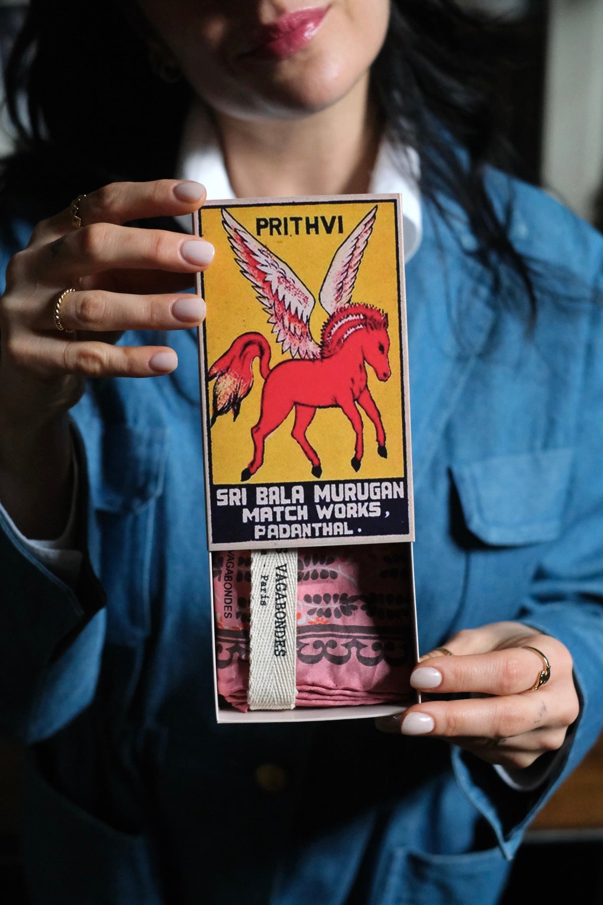 Foulard Mini Albertine rosa