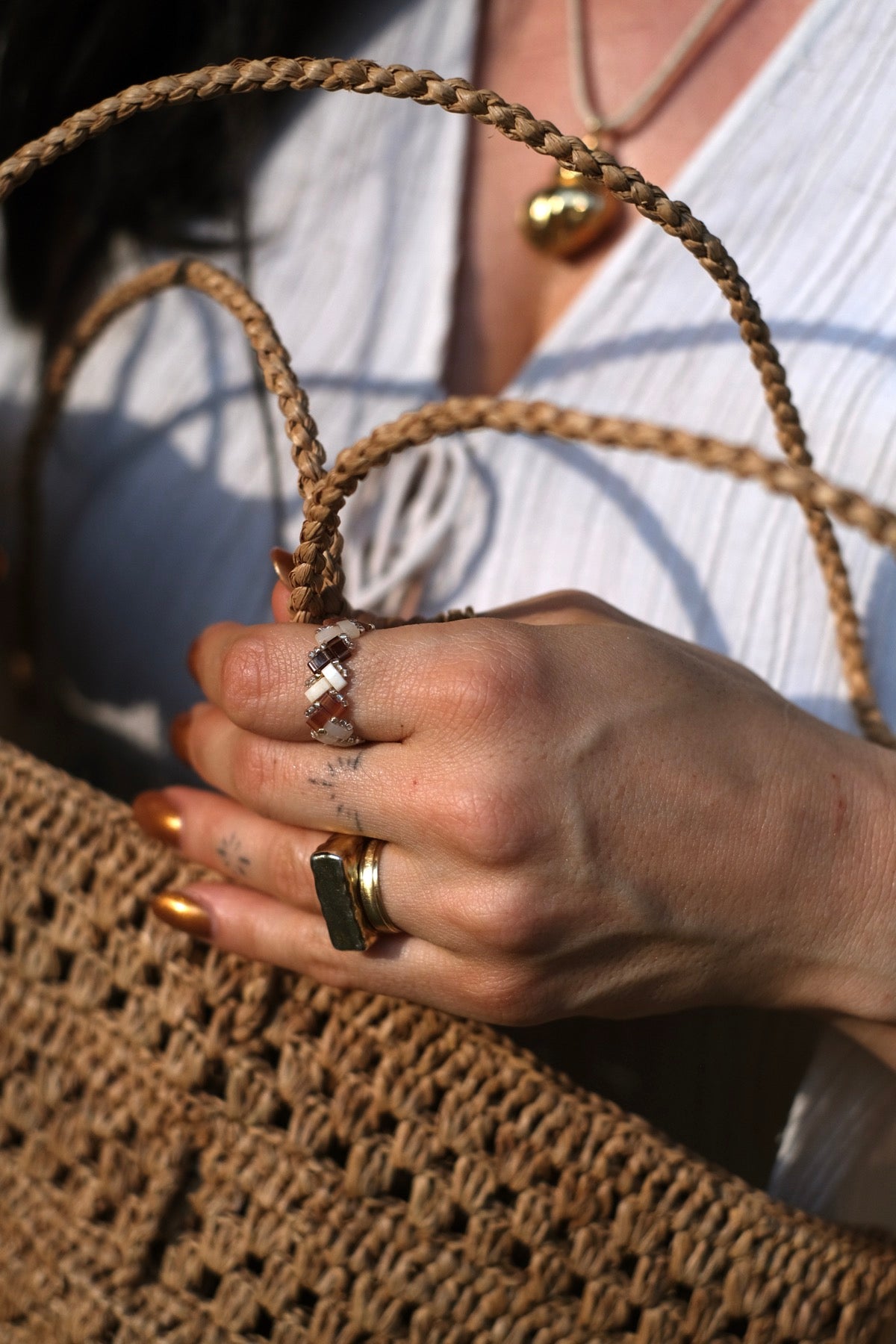 Anello Tilabead Terra