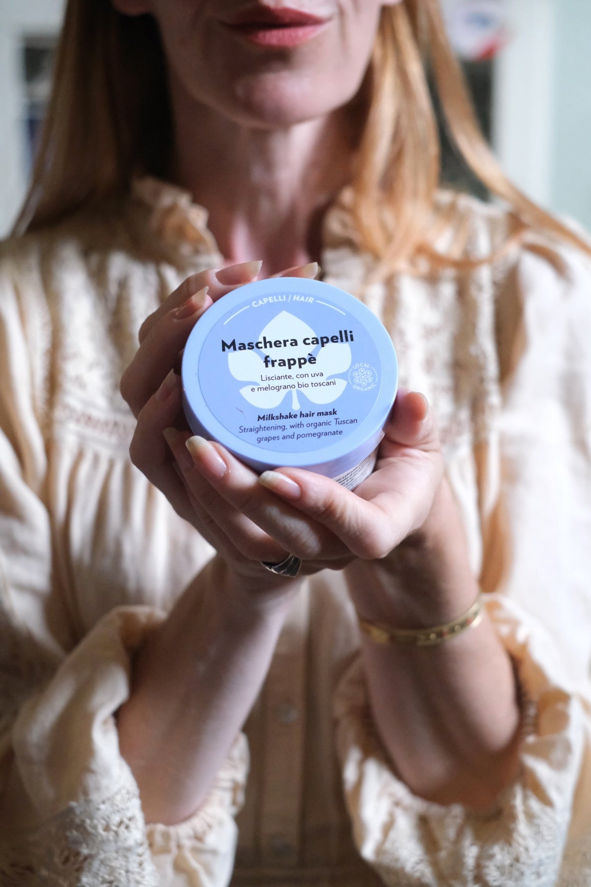 Maschera capelli frappè
