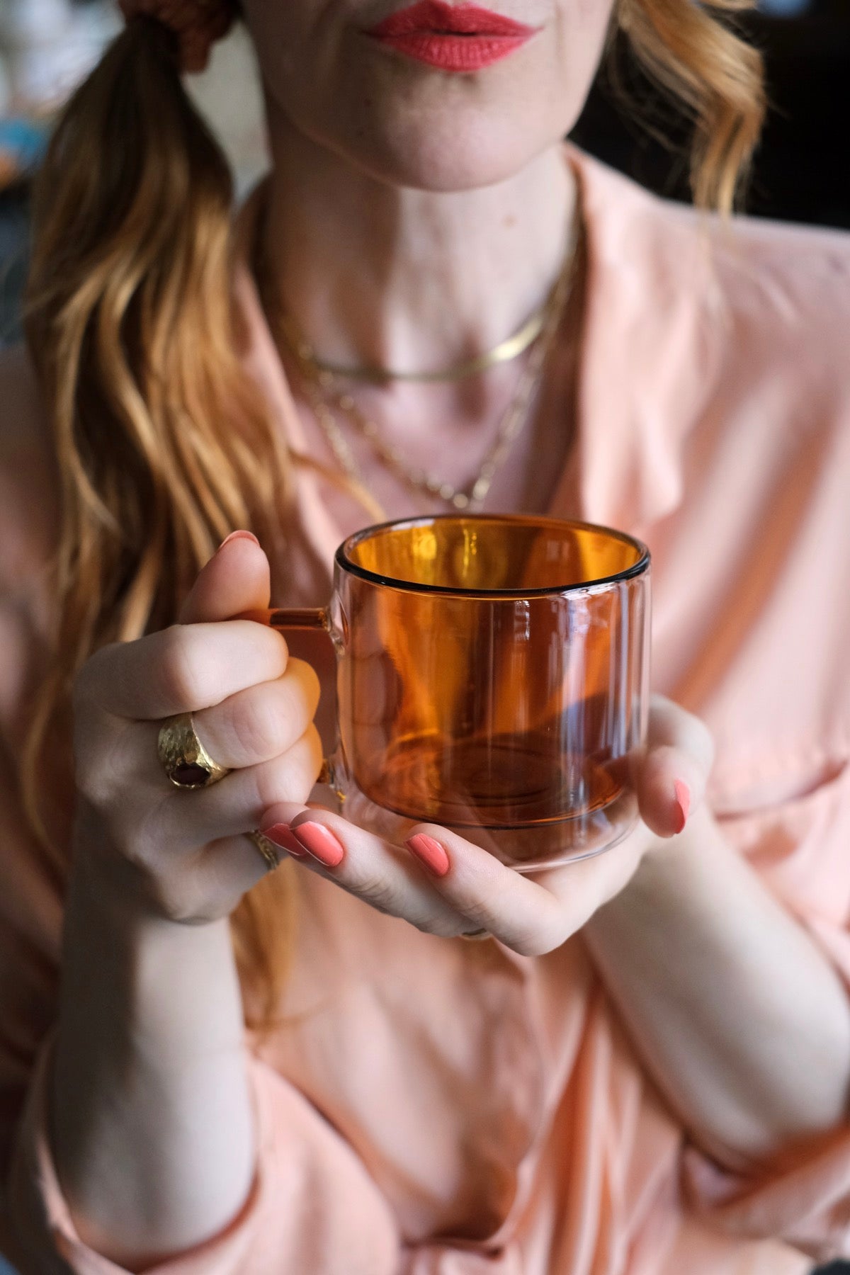 Tazza in vetro Nuvola Vari Colori