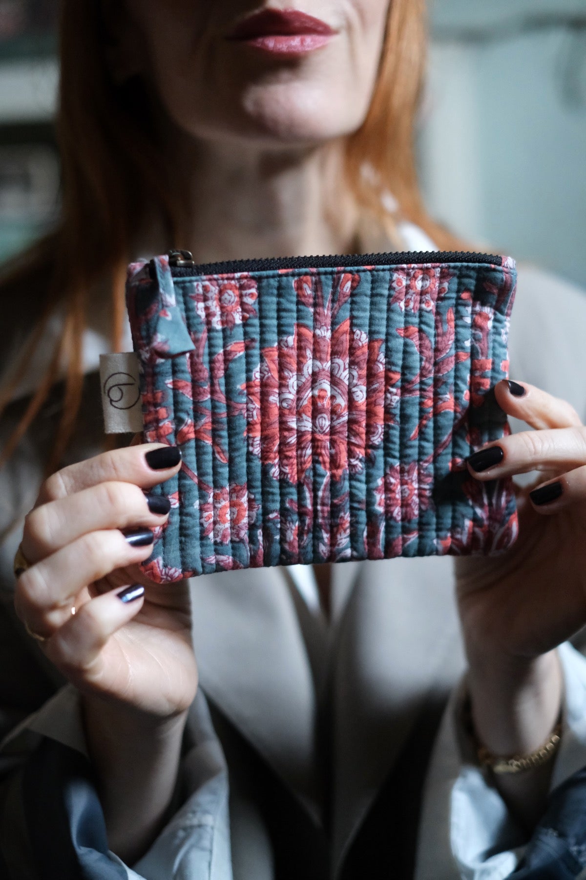 Mini Pochette Pavone