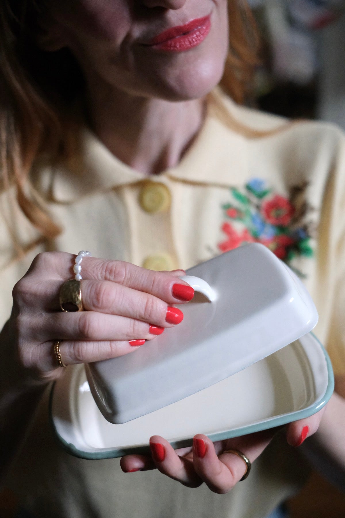 Burriera Marsiglia in smalto