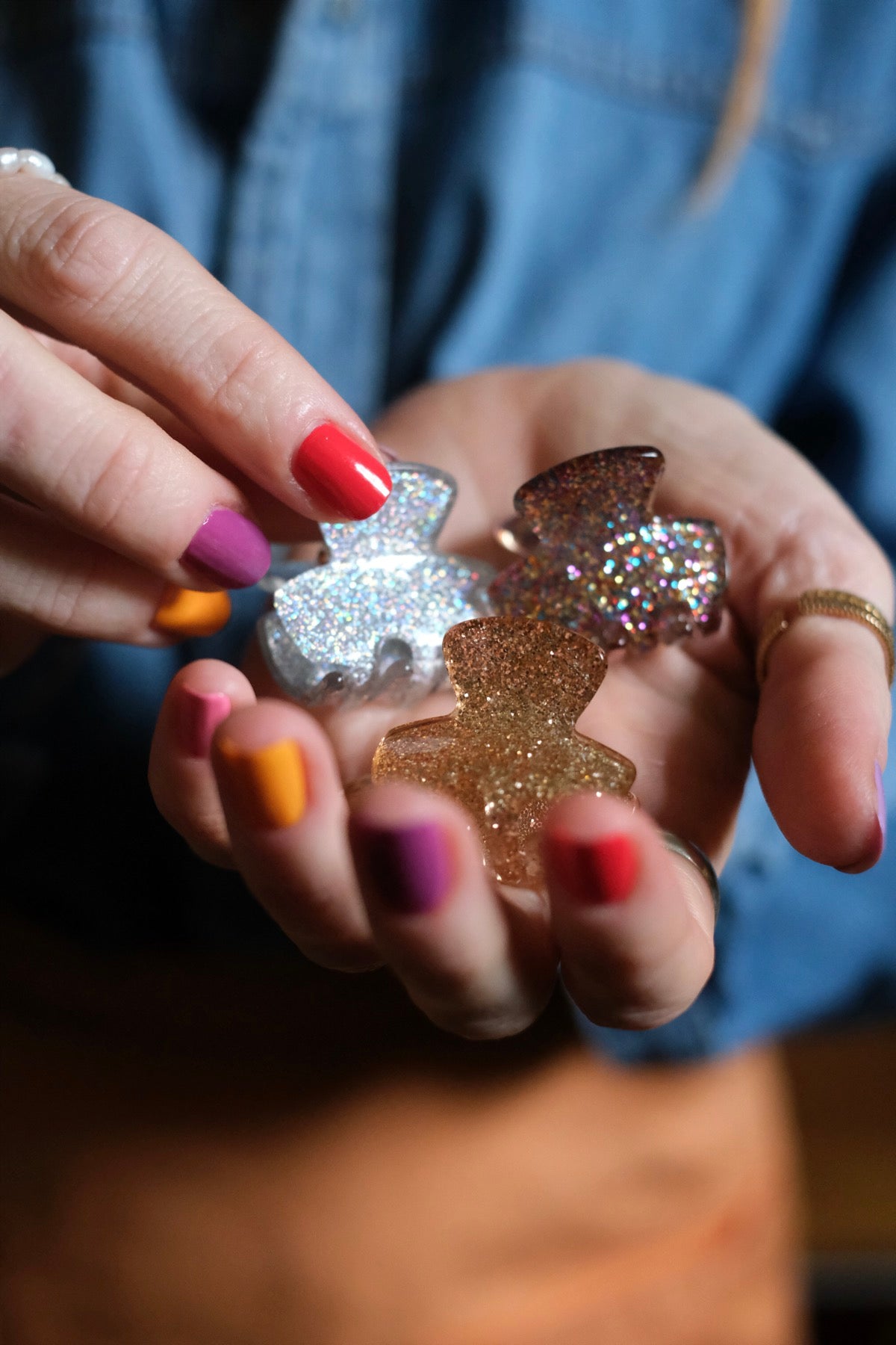 Pinza Confetti glitter