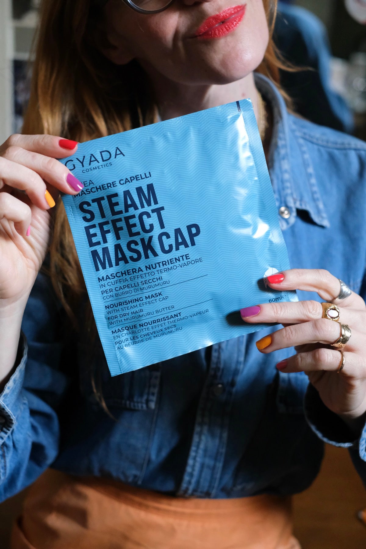 Maschera Capelli In Tessuto Effetto Termo-Vapore - Nutriente E Ristrutturante