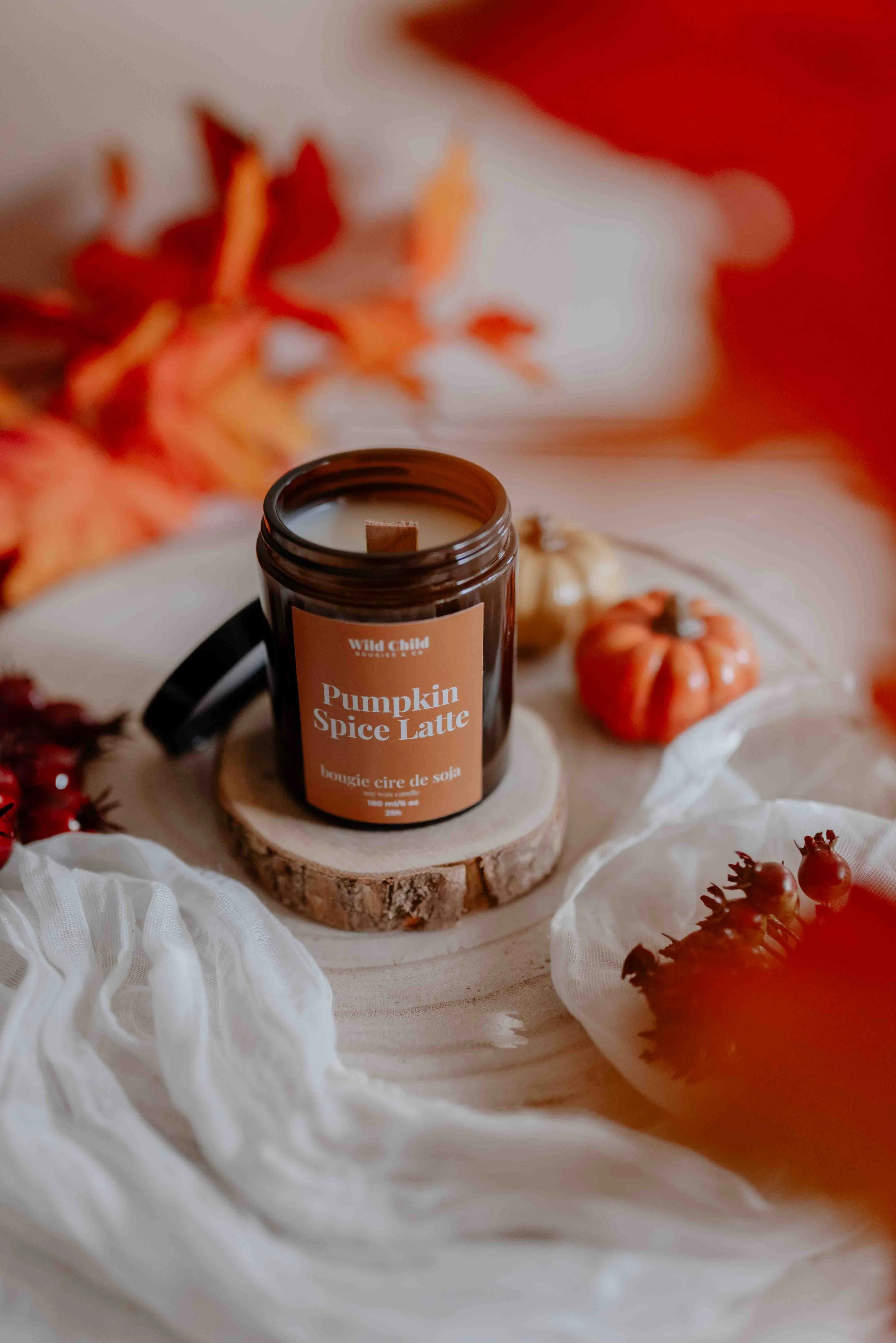 Pumpkin Spice Latte candela profumata