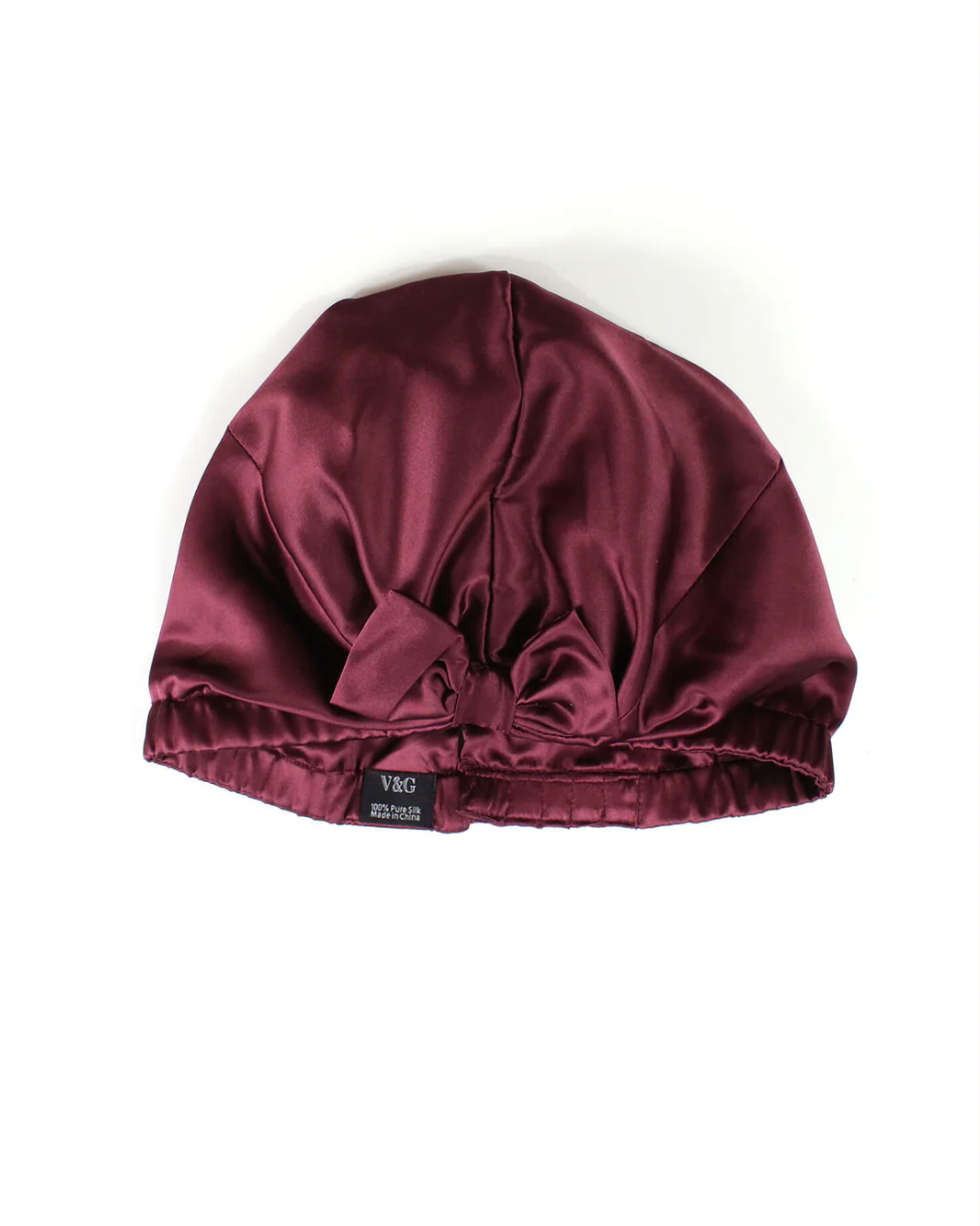 Turbante regolabile in seta biologica