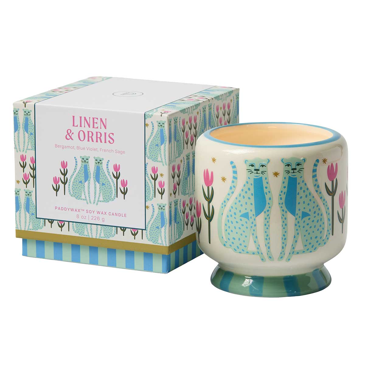 Candela Linen & Orris - Ghepardi e Iris
