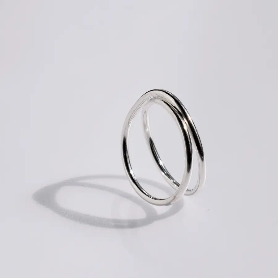 Anello Abstra in argento