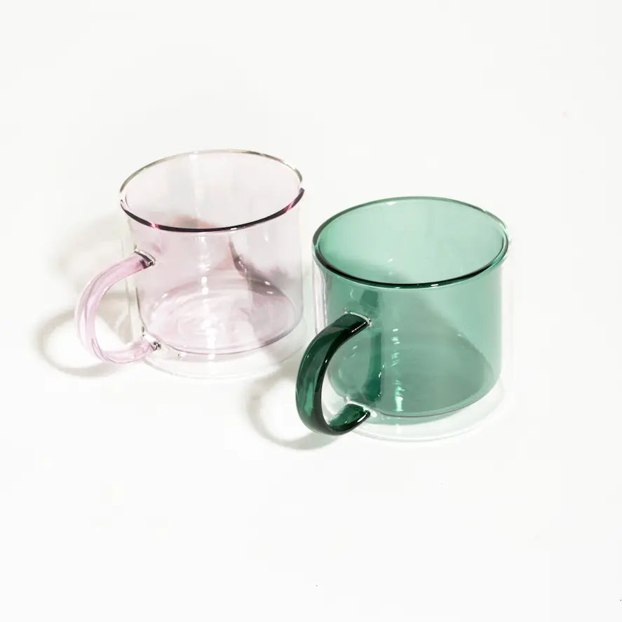 Tazza in vetro Nuvola Vari Colori