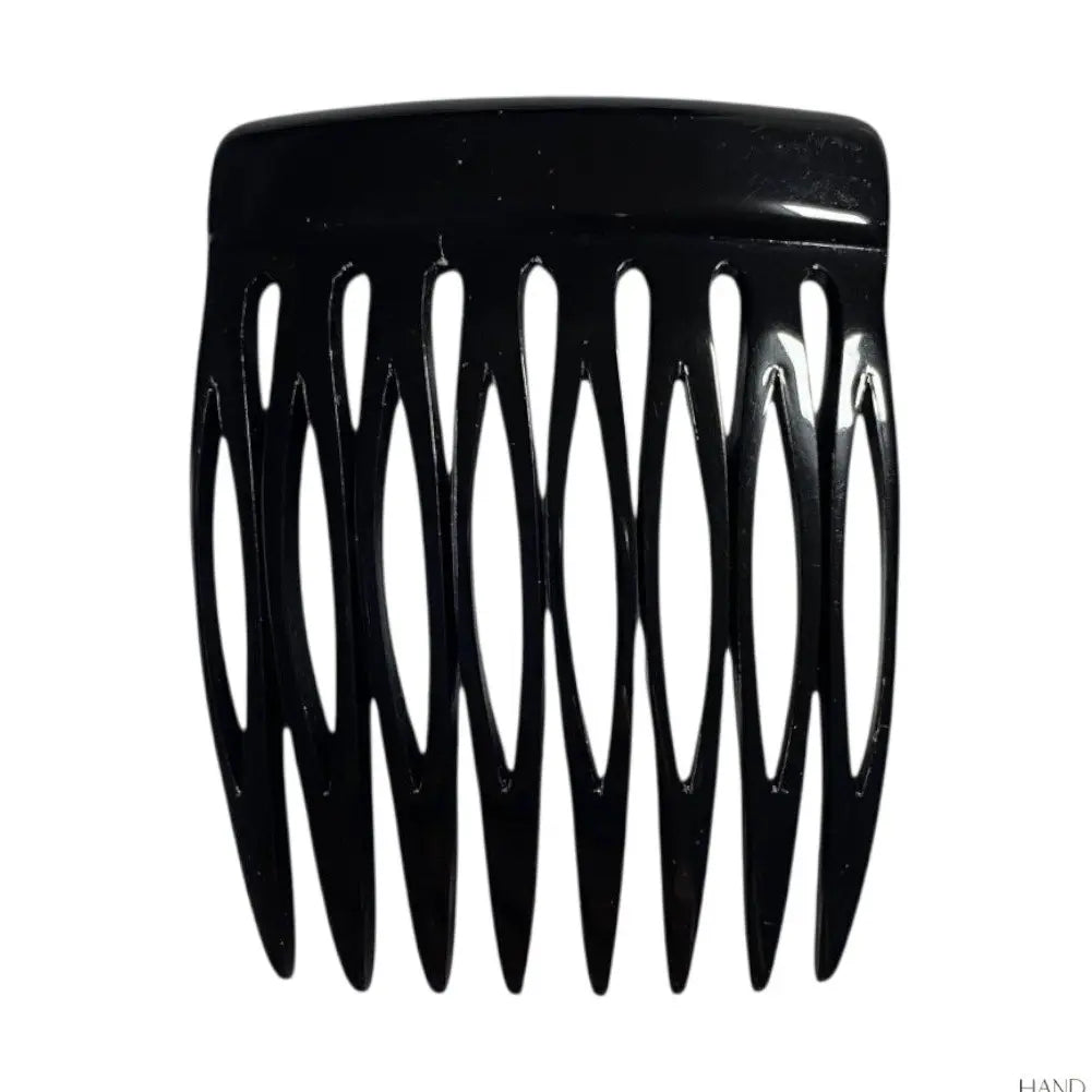 Pettine per capelli nero 8 denti