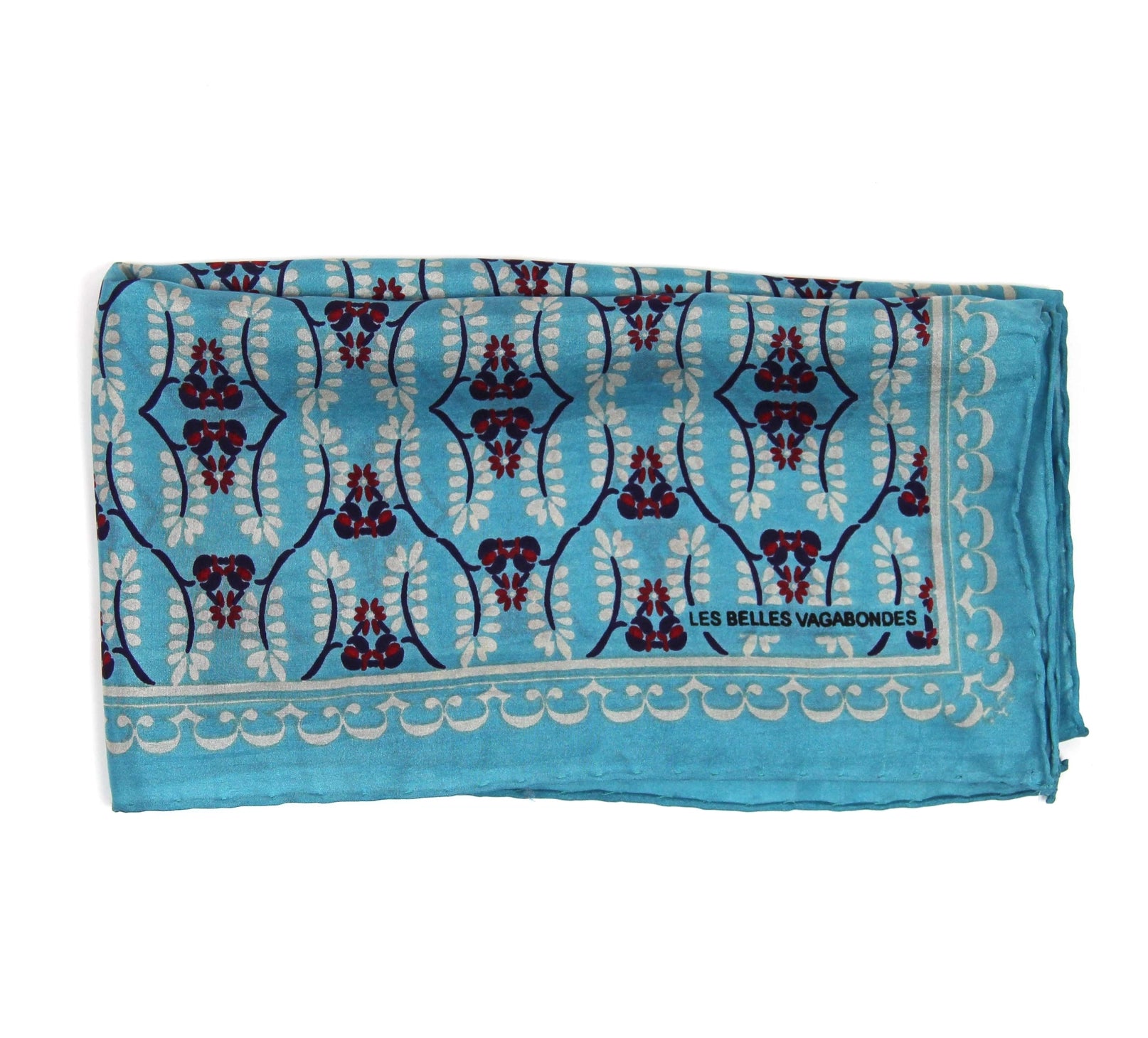 Foulard Mini Albertine Azzurro acceso