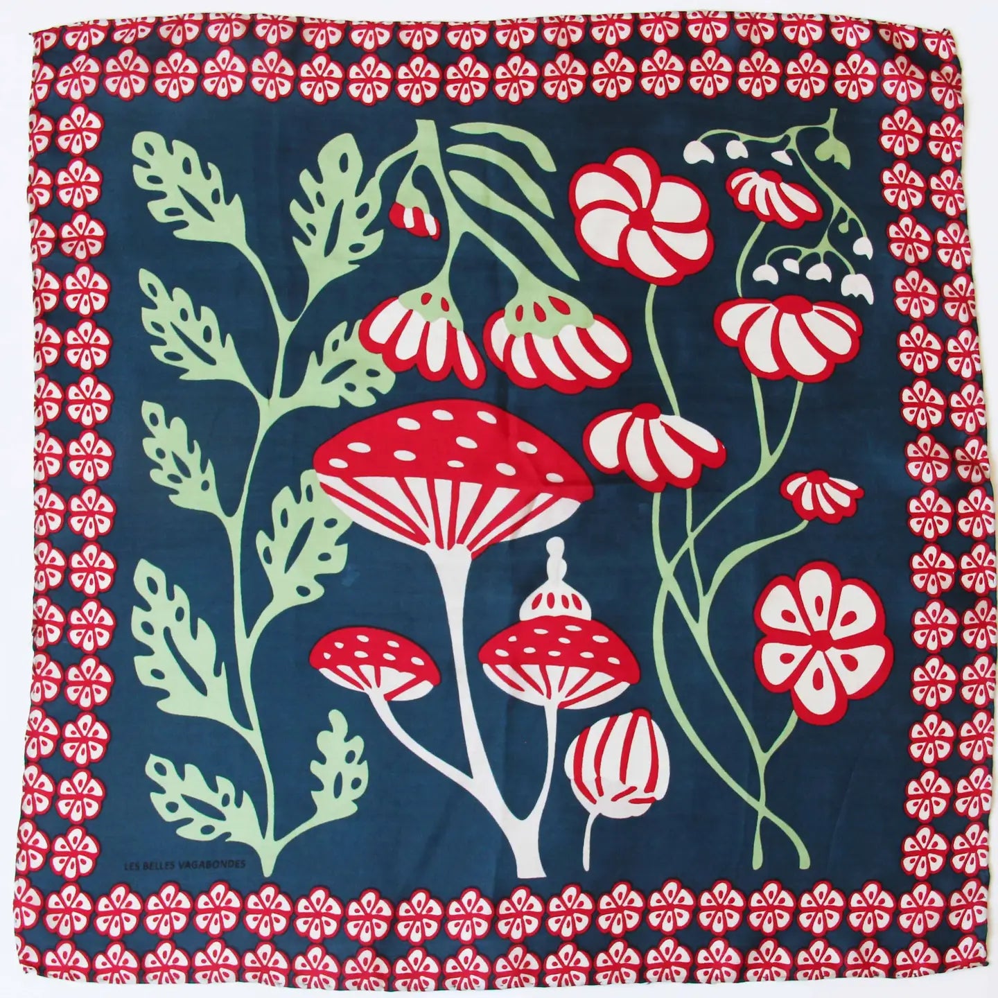 Foulard Mini Alice Marine Navy