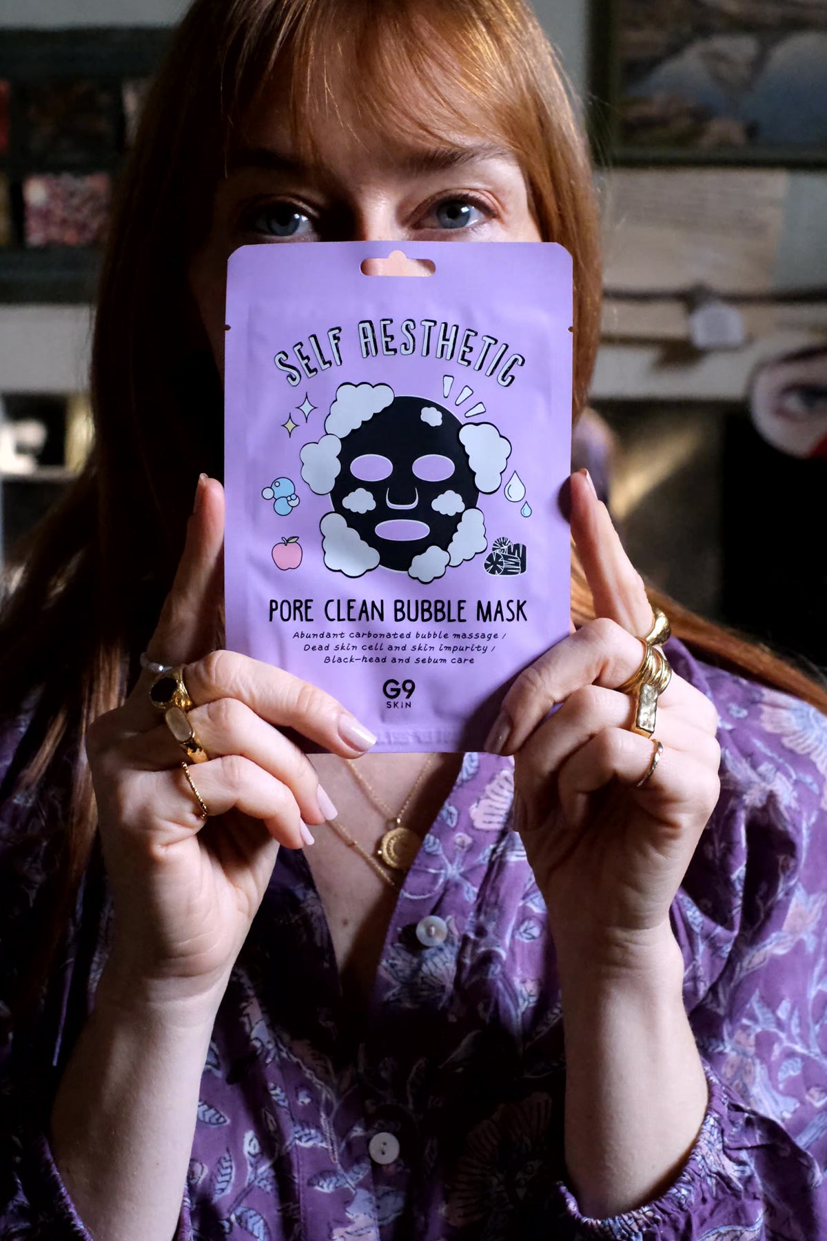 Self Aesthetic Pore Clean Bubble Mask