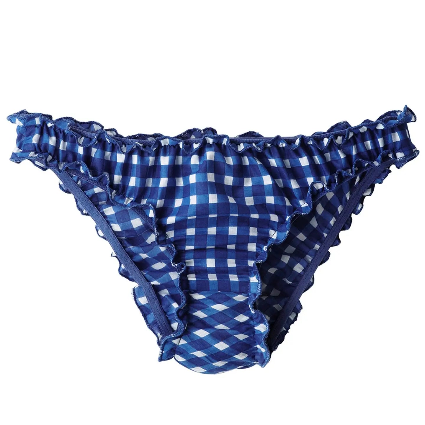 Slip Simone Vichy blu