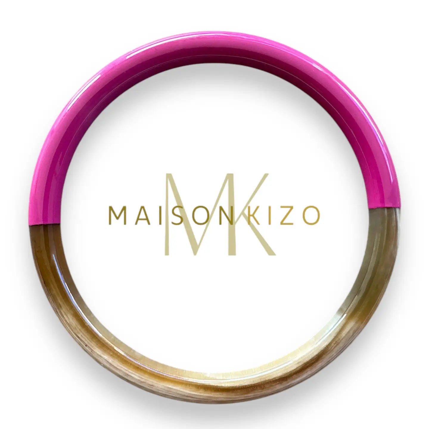 Bangle Double fucsia S