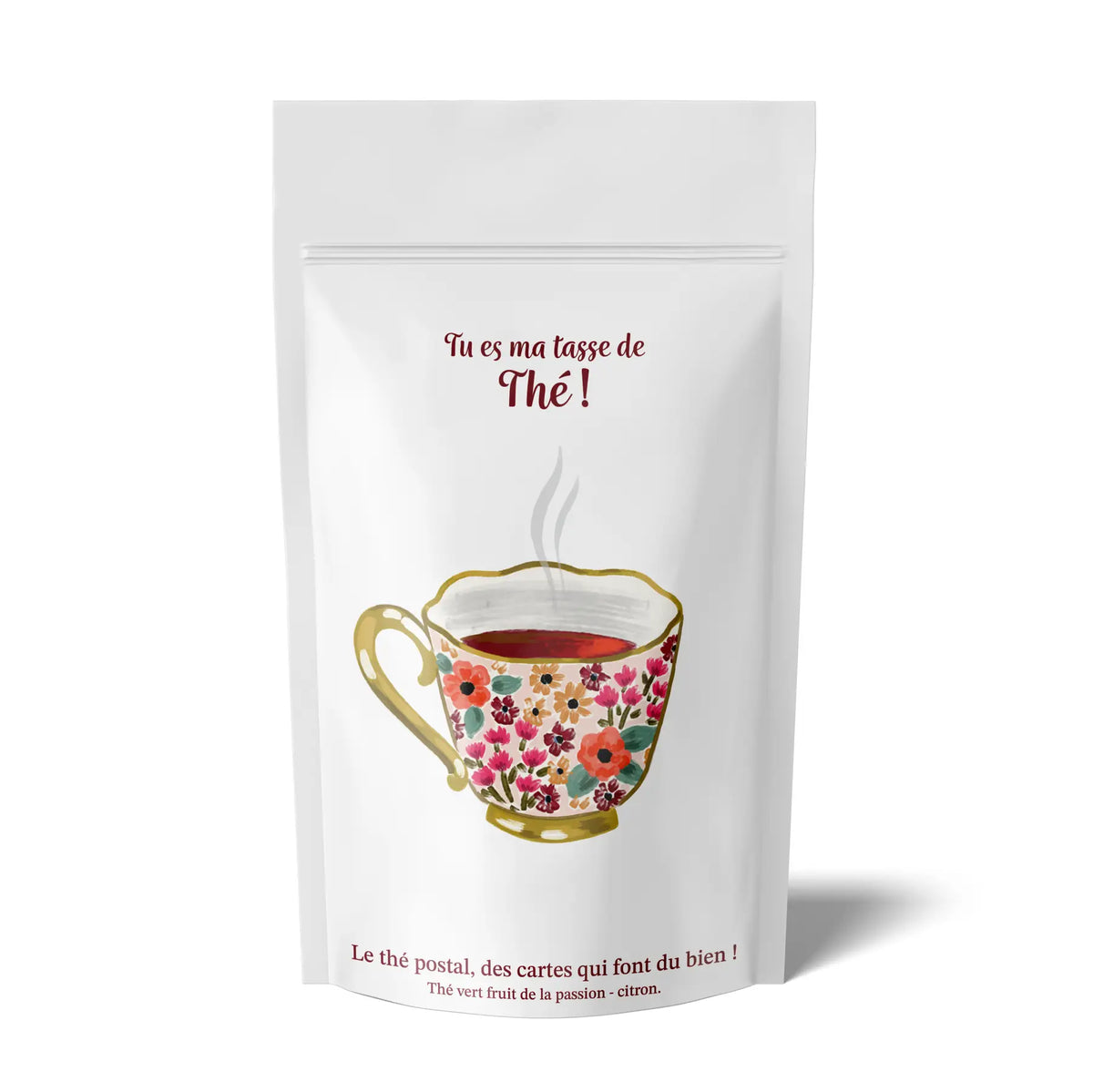 Busta di tè postale Tu es ma tasse de thè!