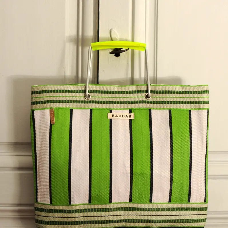 Borsa cabas verde