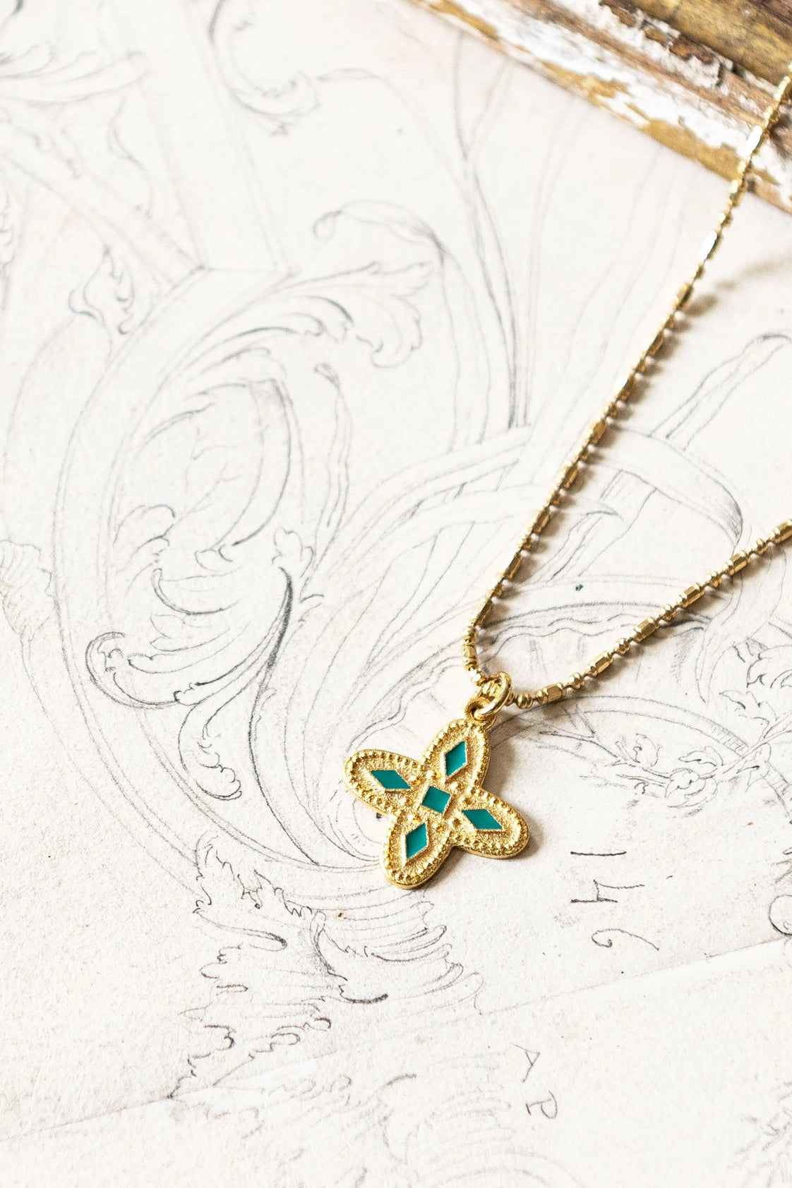 Collana Adriana verde