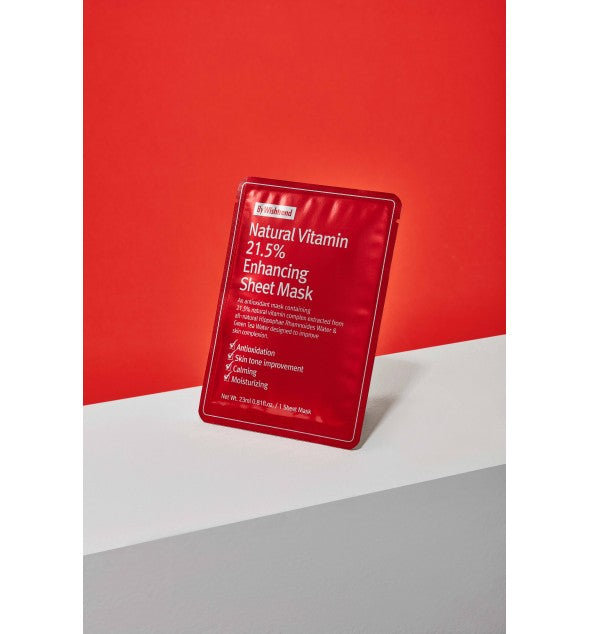 Natural Vitamin 21.5% Enhancing Sheet Mask