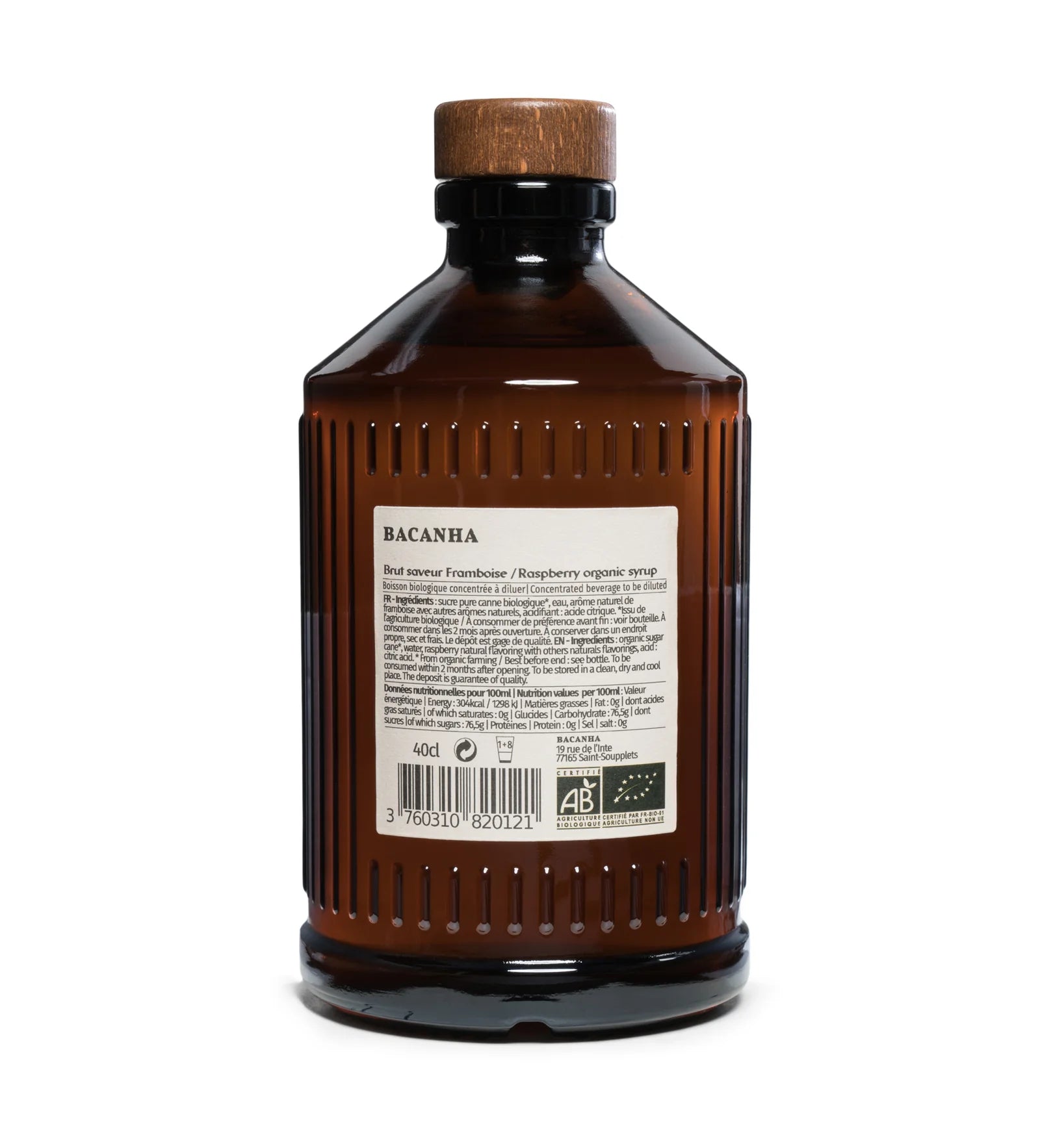 Sirop de Framboise Bio