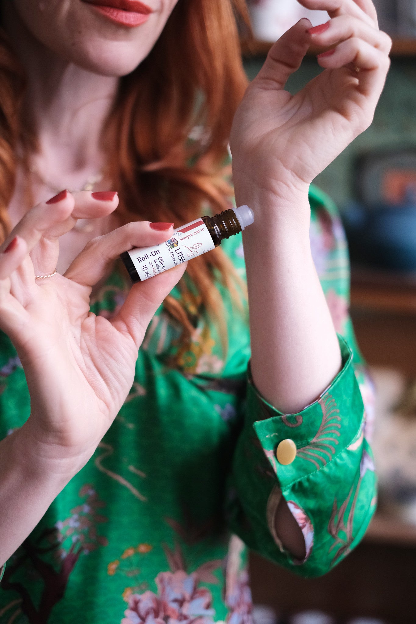 Profumo Roll On Litsea e Cerato