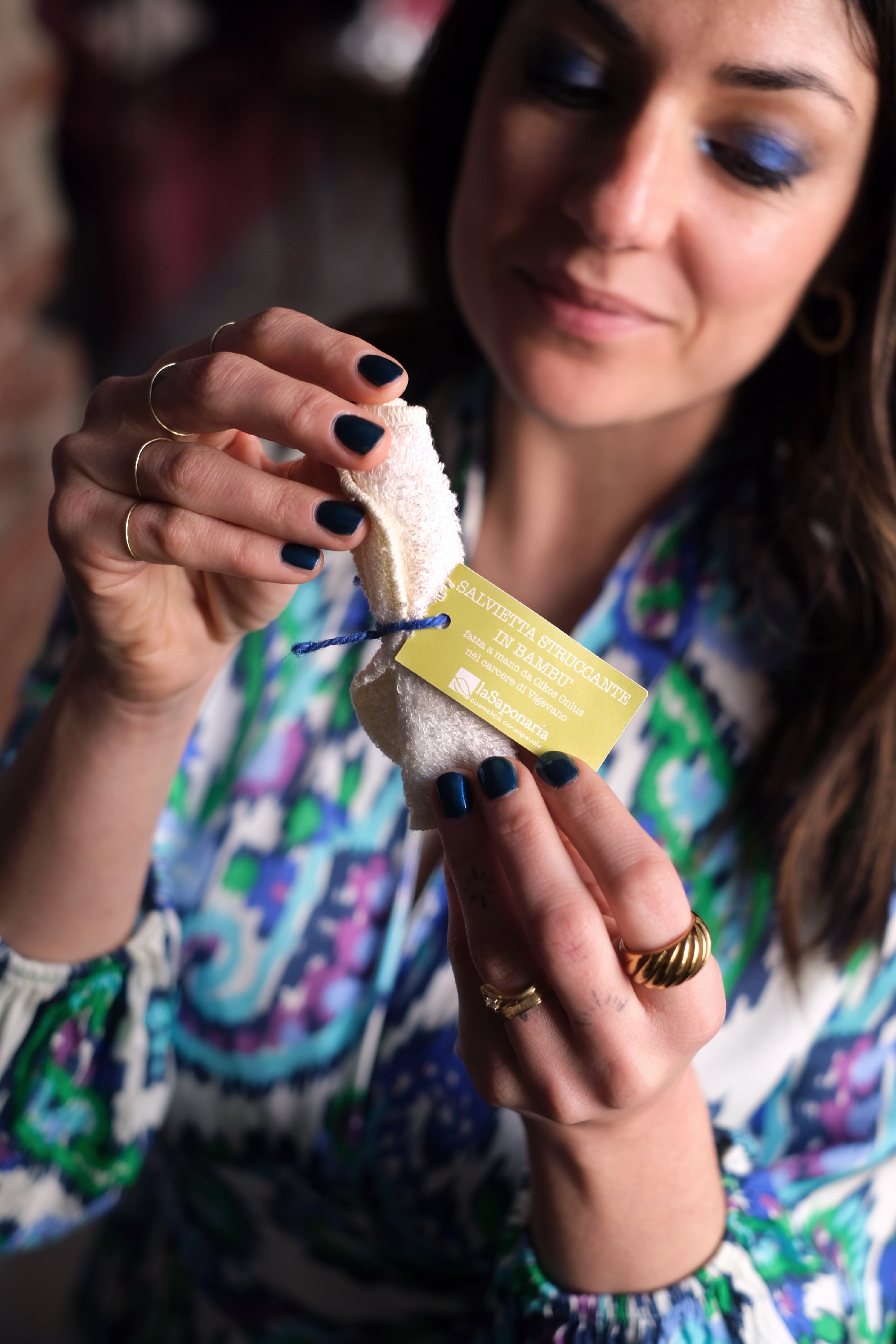 Salvietta struccante in bambù