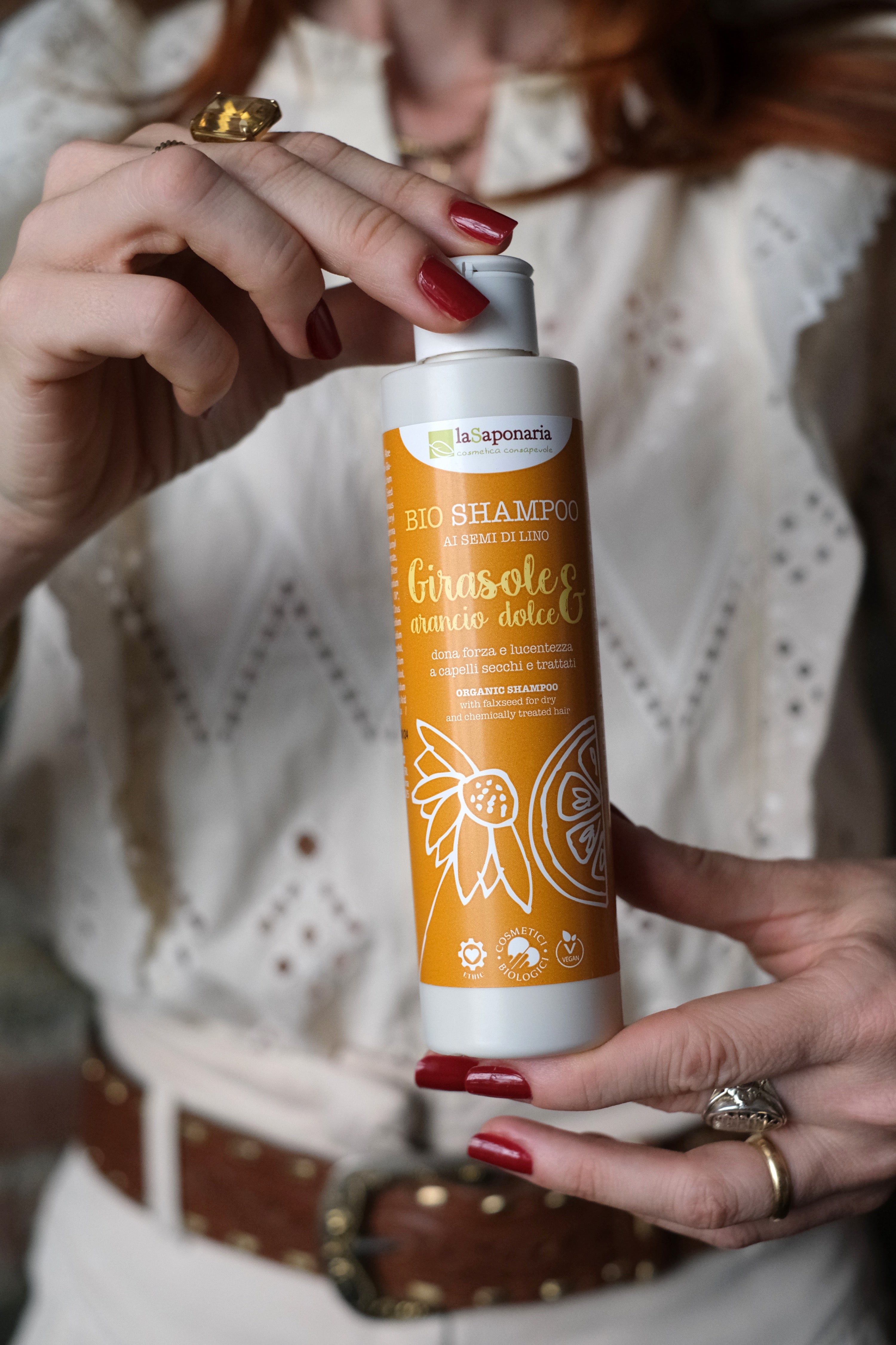 Shampoo Girasole e Arancio dolce