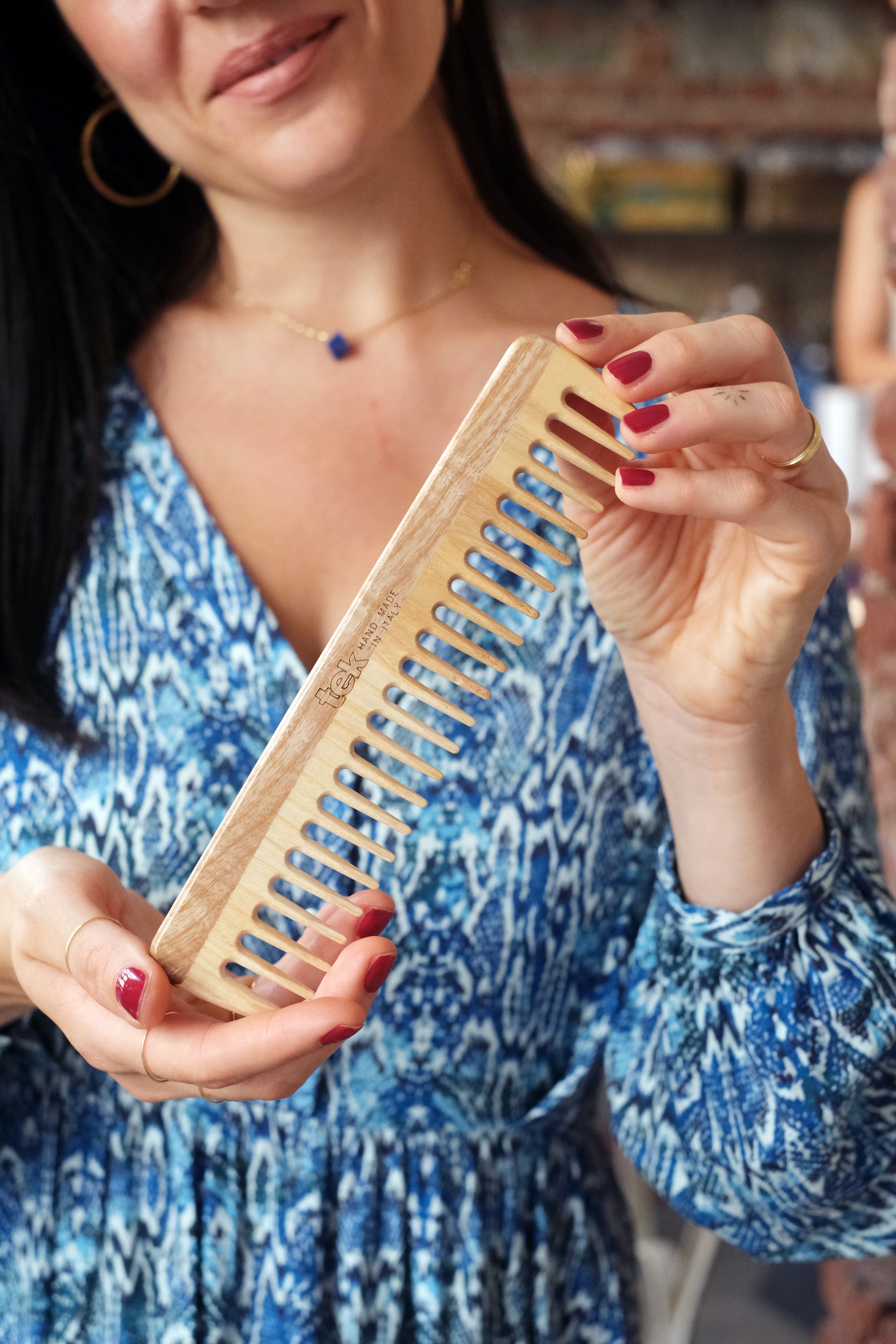 Pettine grande a denti radi