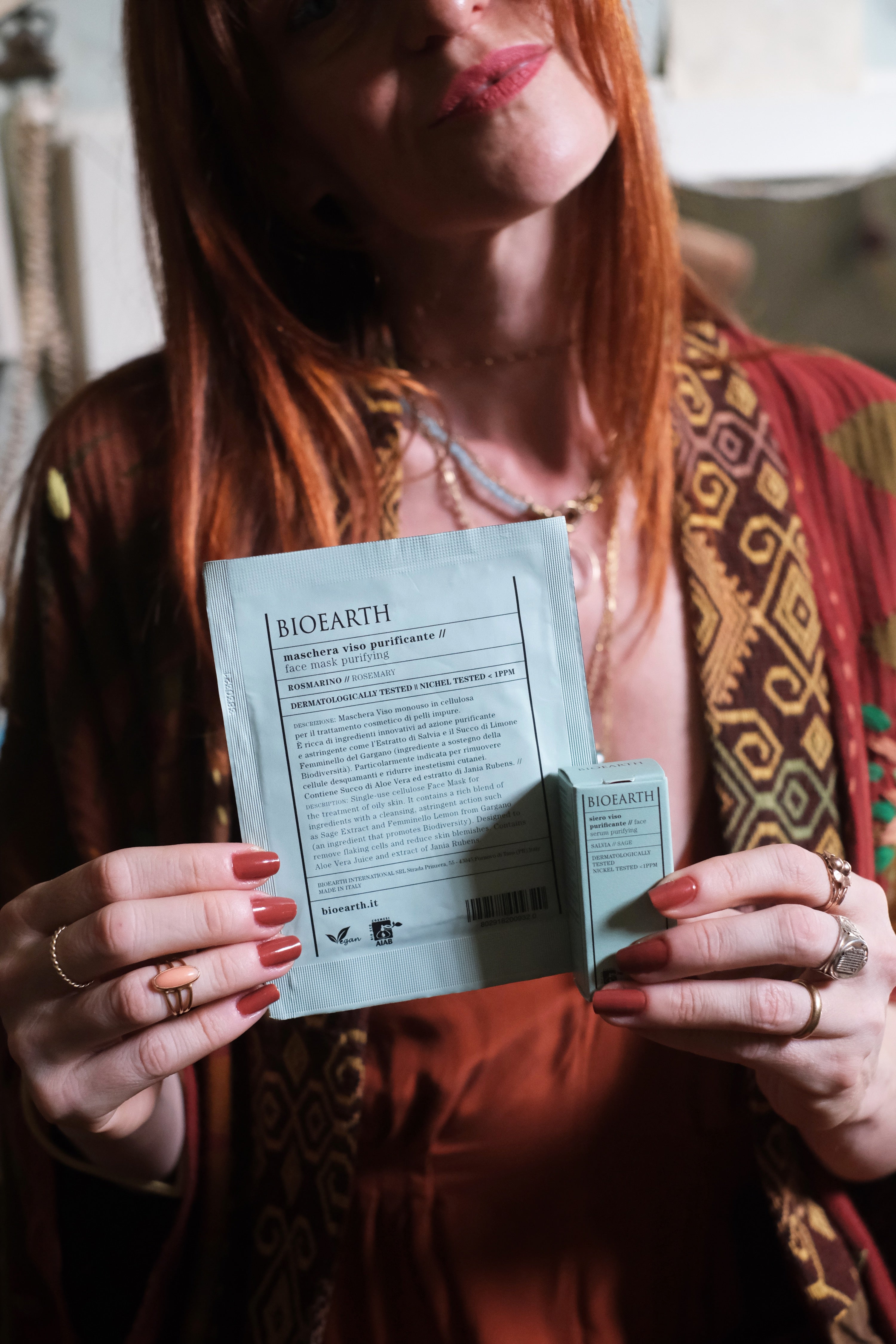 Maschera Viso Purificante - Busta Monouso