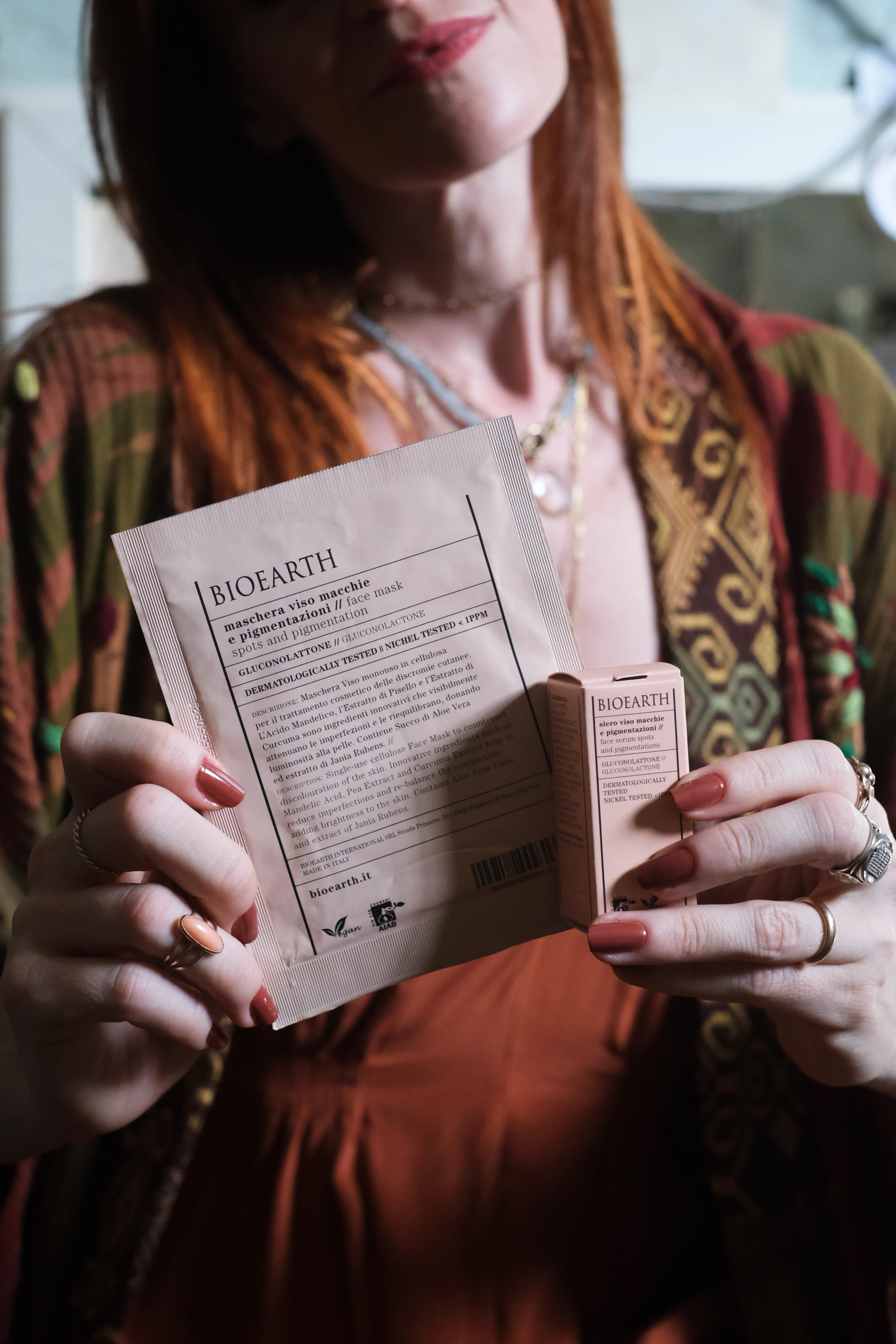 Maschera Viso Macchie E Pigmentazioni - Busta Monouso