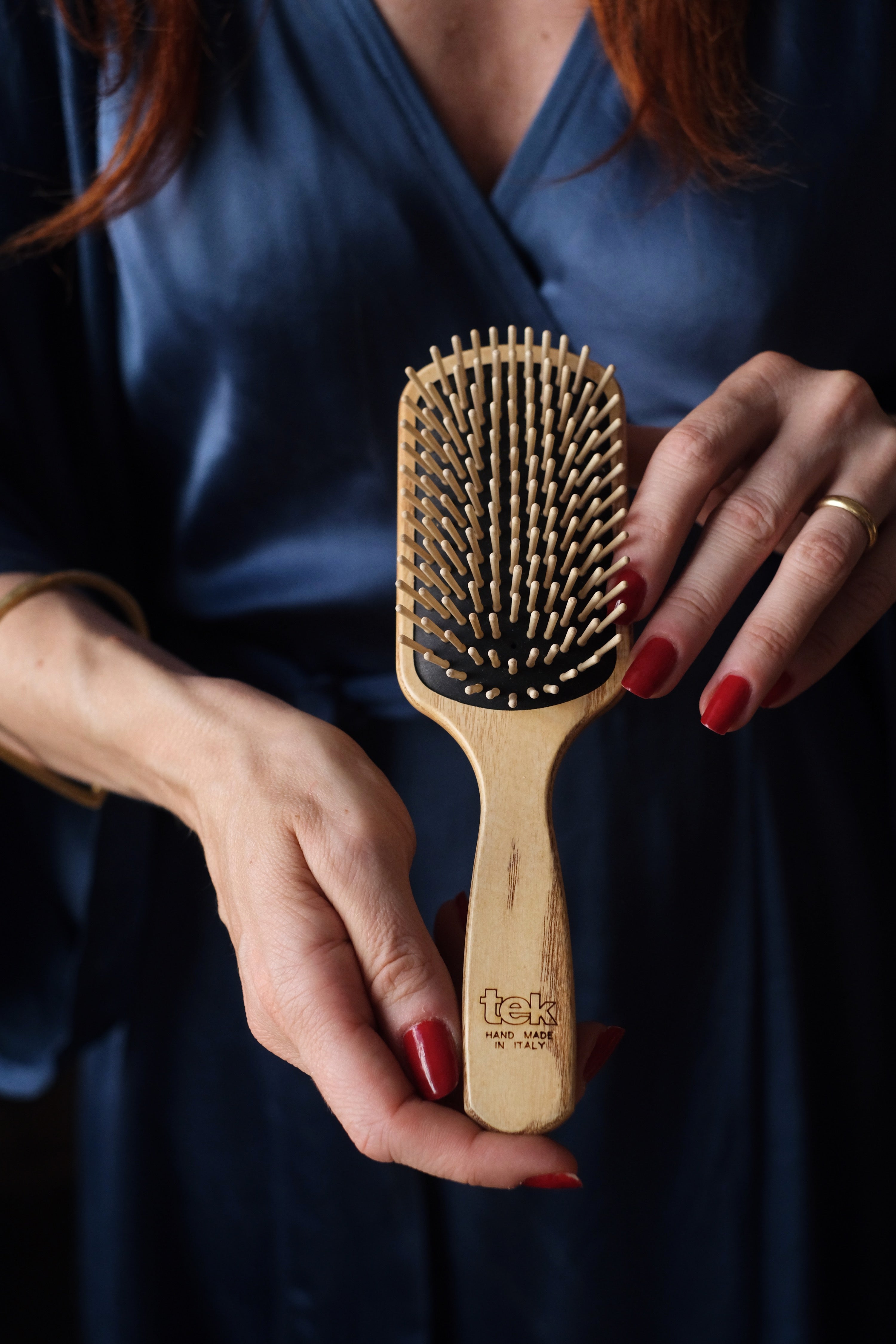 Spazzola Rettangolare Grande con dente Corto