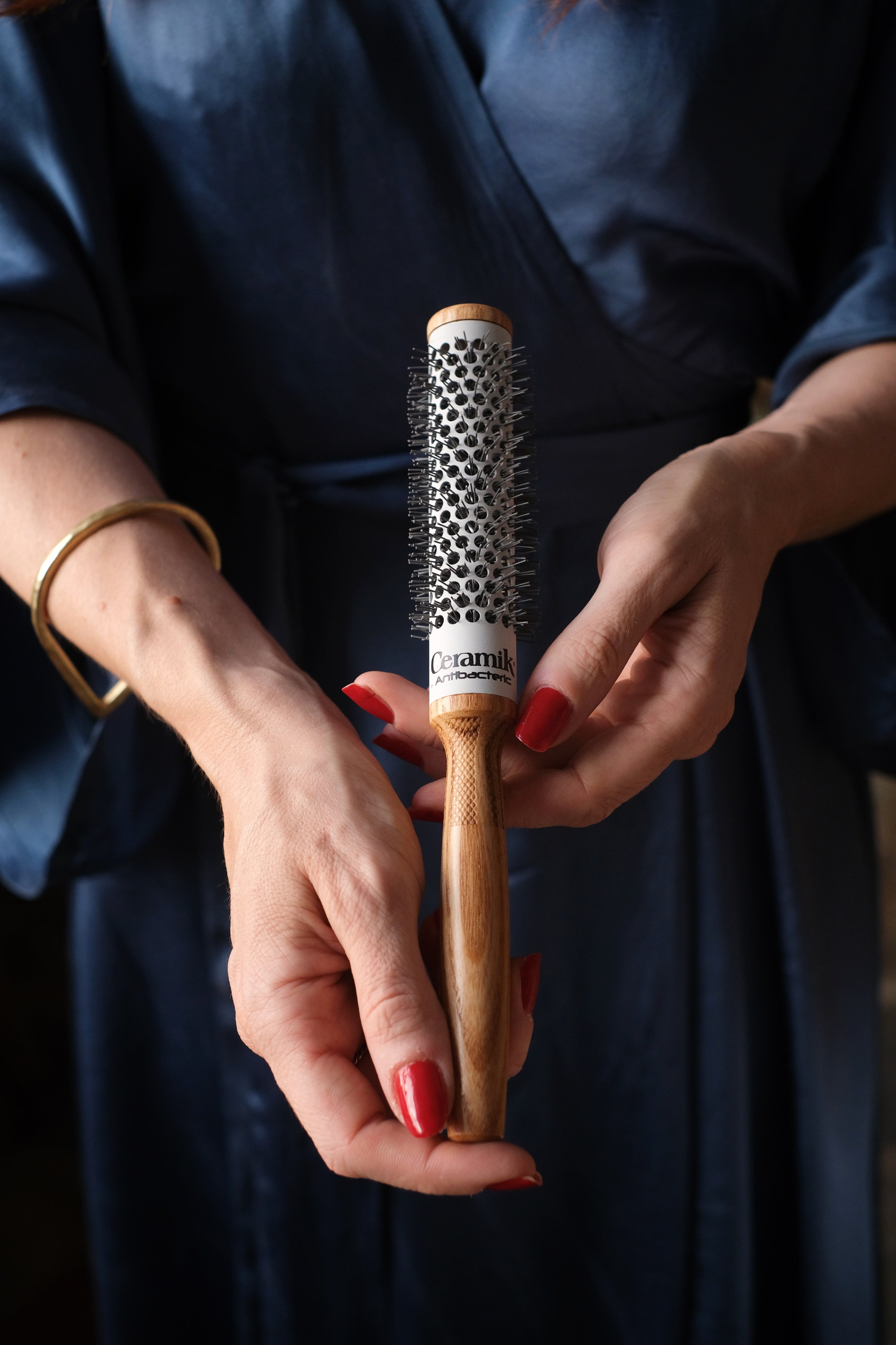 Spazzola professionale in ceramica diametro 24mm