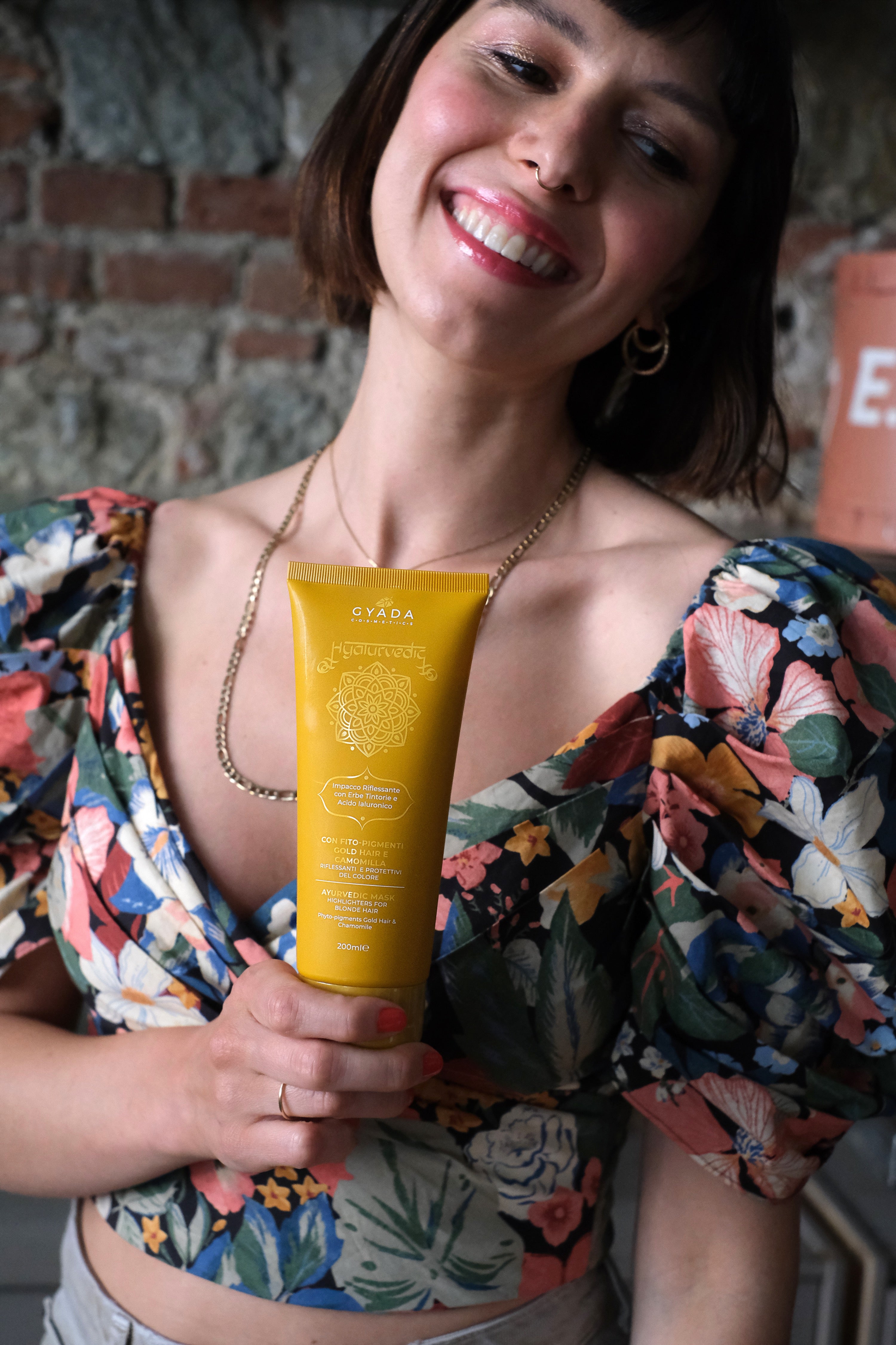 Hyalurvedic Impacco Ayurvedico Riflessante GOLD HAIR