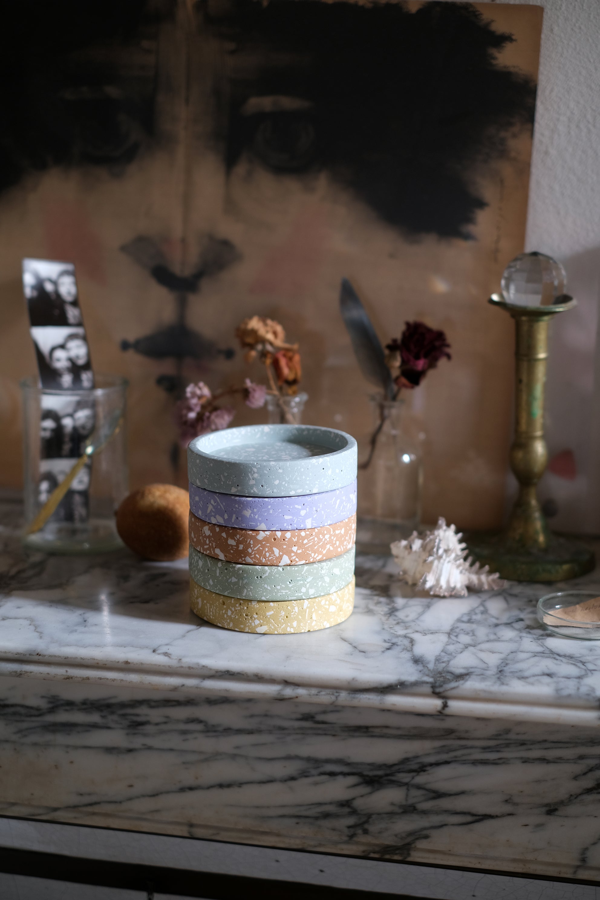 Piattino Salvia Bianca