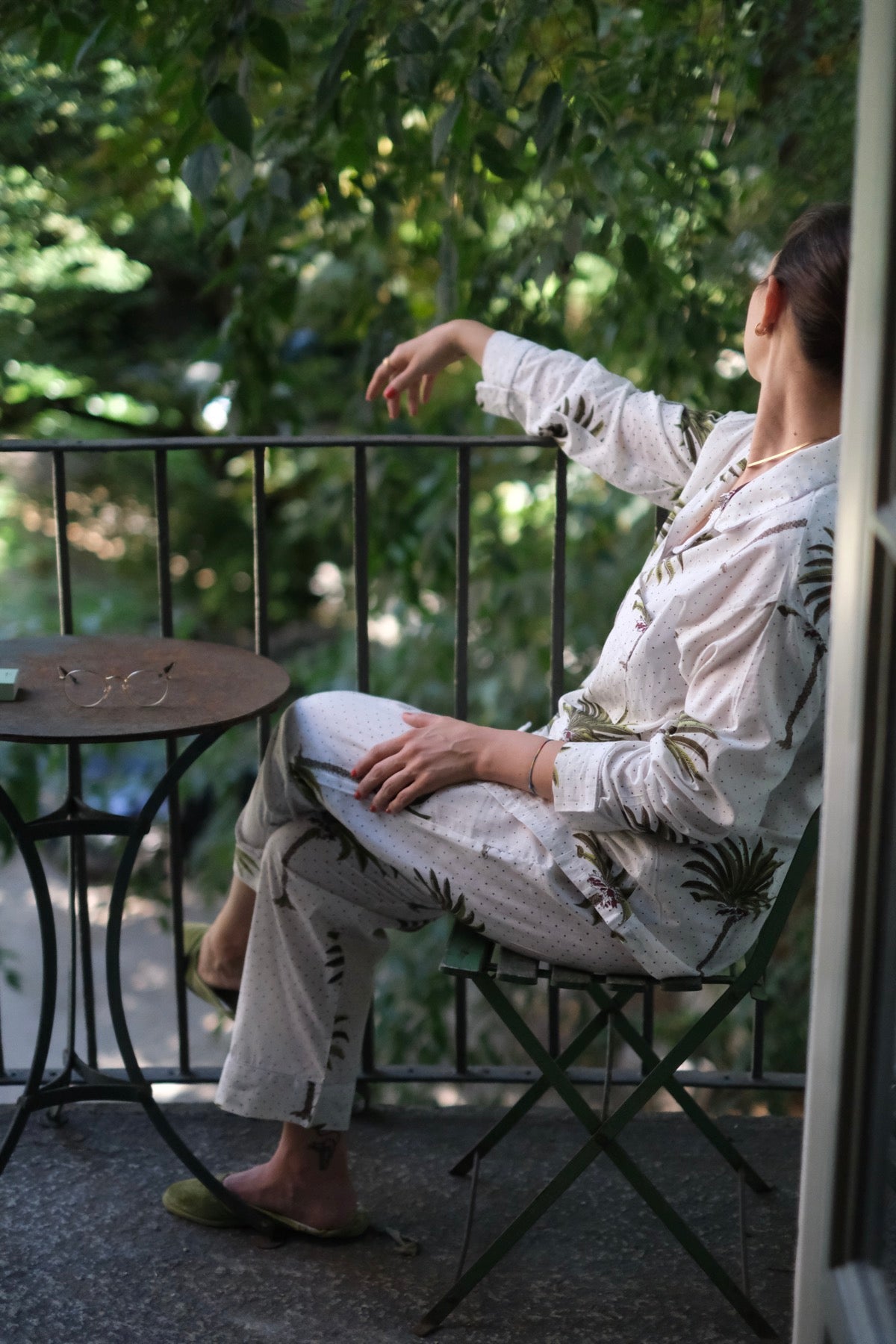 Luglio: un terrazzino sul verde