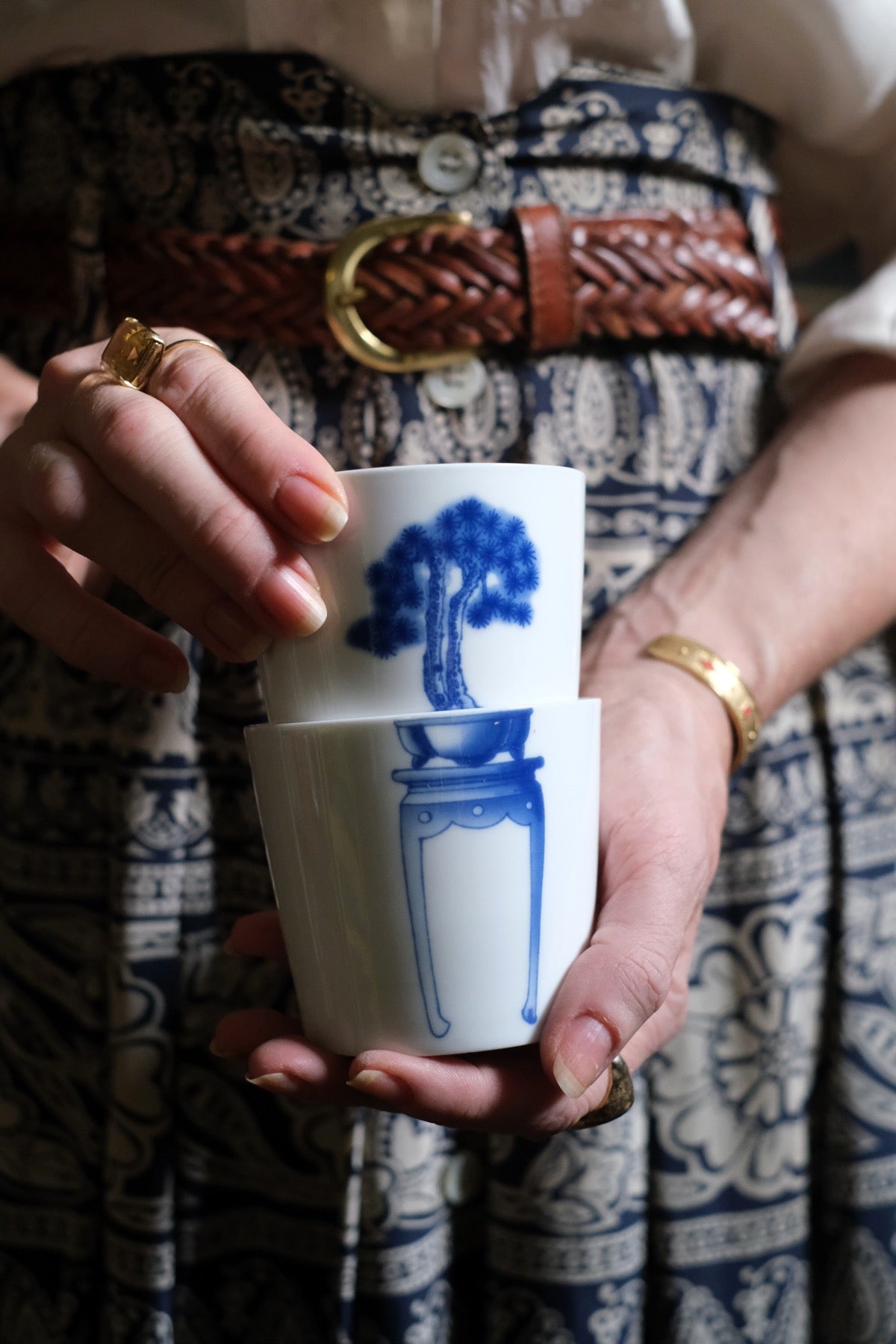 Preorder 5 Settembre Tazze impilabili Bonsai - Pino