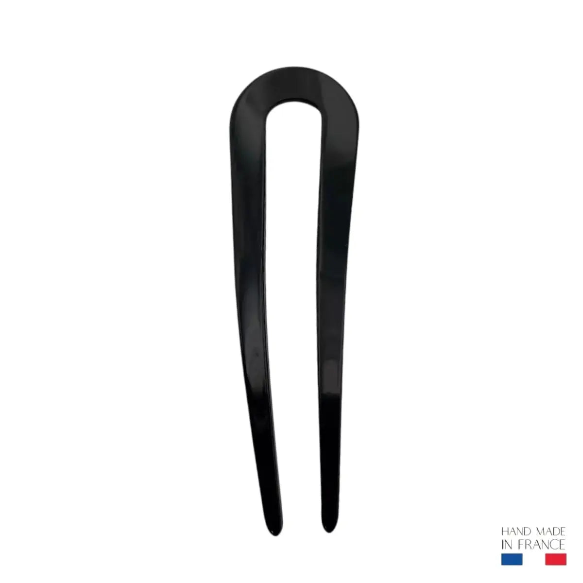 Fermaglio per chignon nero 10 cm