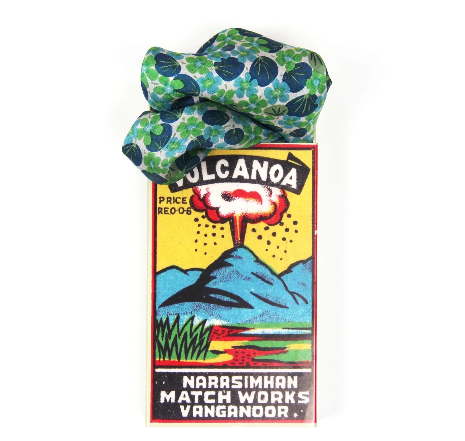 Foulard Mini Capucine verde