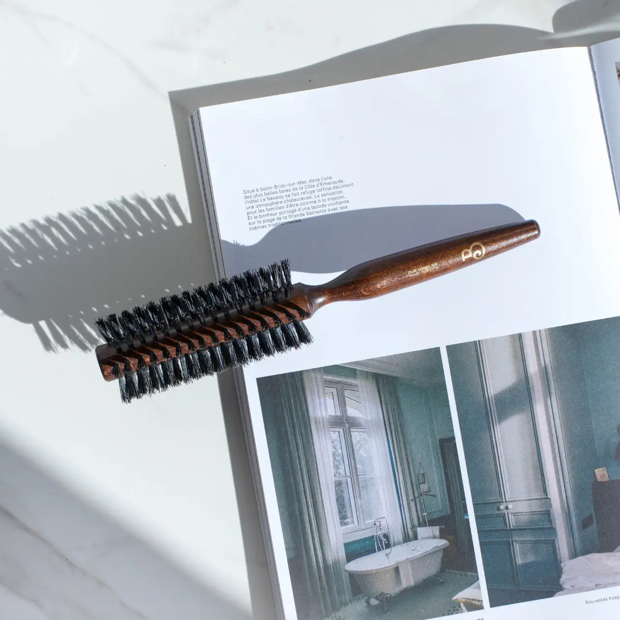 Spazzola rullo Pure Wild Boar 45 mm