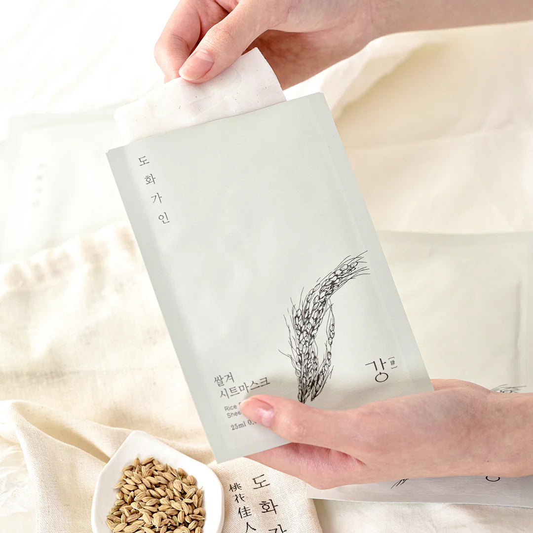 RICE BRAN SHEET MASK