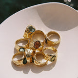 ANELLO CARMEN VERDE SCURO NUOVO