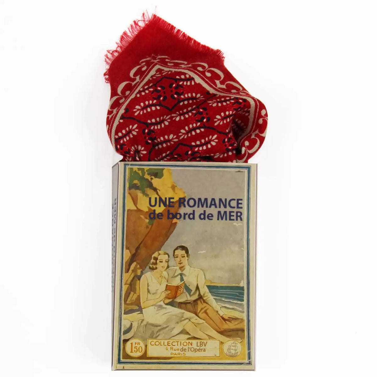 Carrè in lana Celeste Rosso