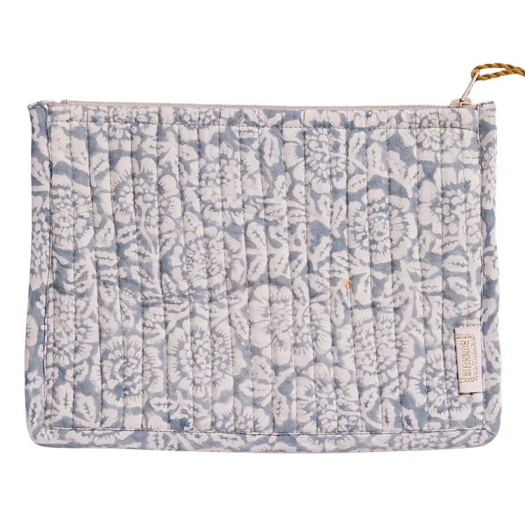 Mini pochette Kamala azzurra