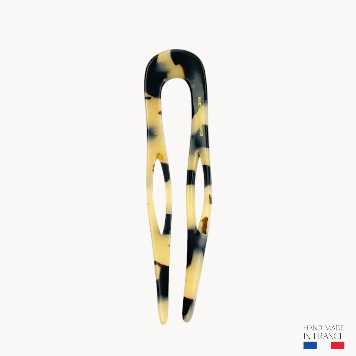 Fermaglio per chignon tartaruga 8,5 cm