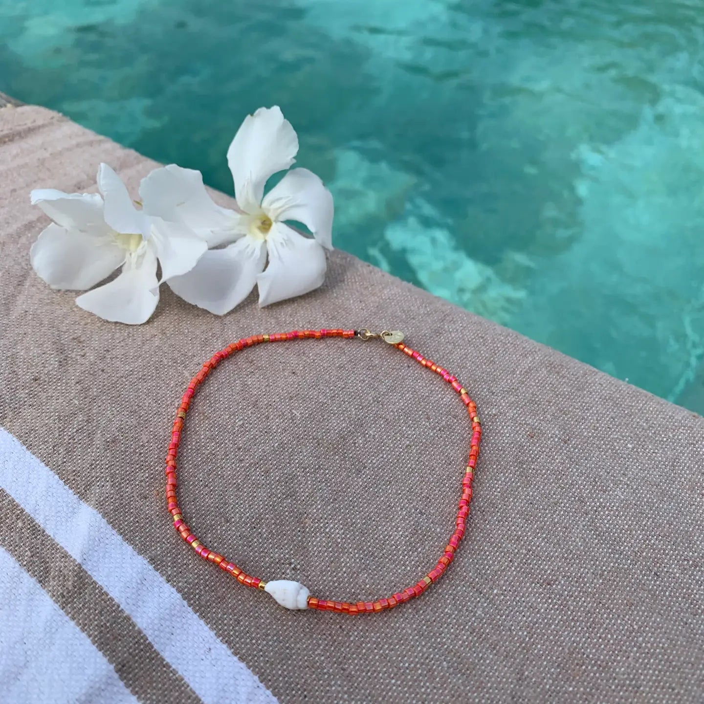 Cavigliera Côte d'Azur rocaille conchiglia