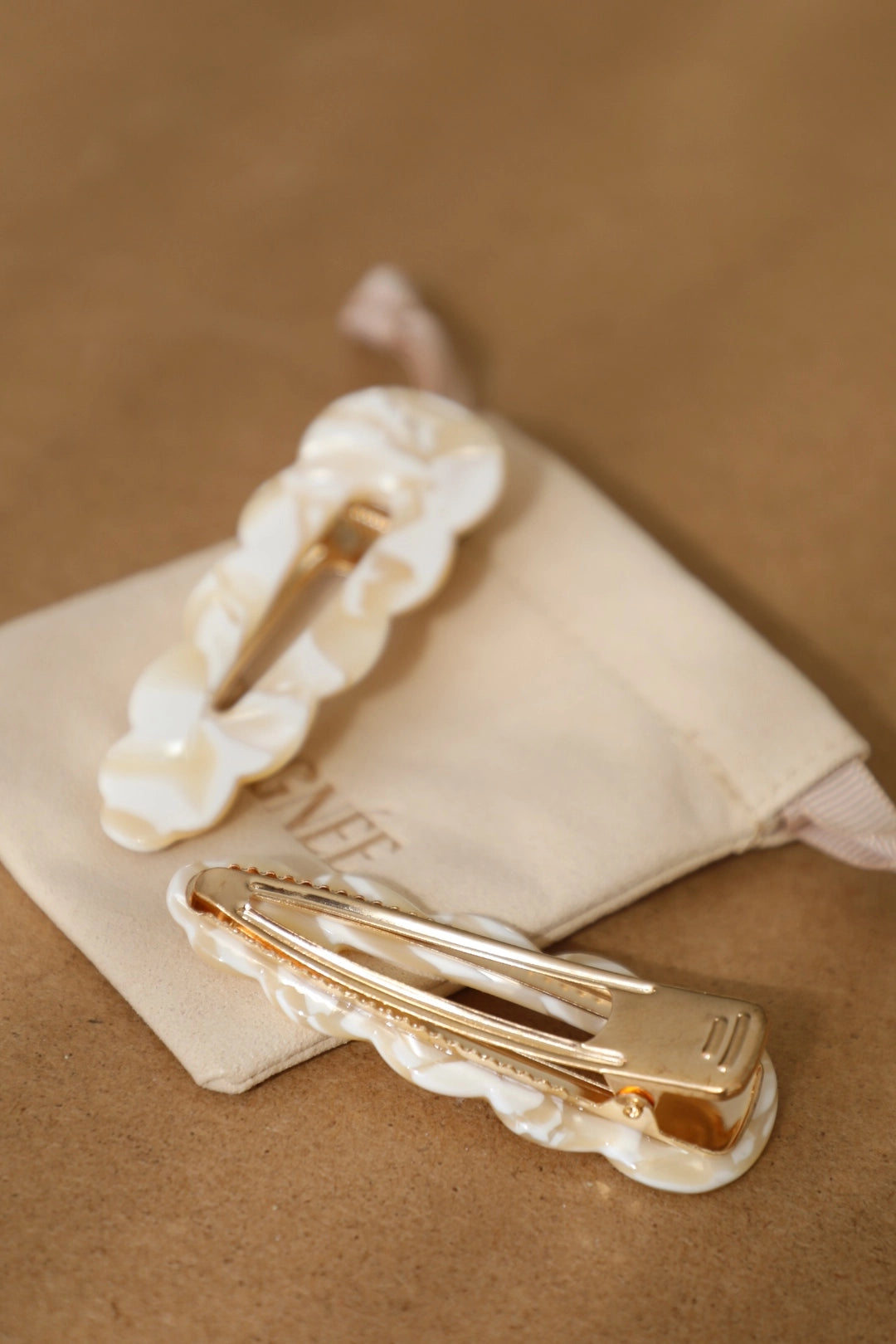 Mollette Signature Peignée Popcorn