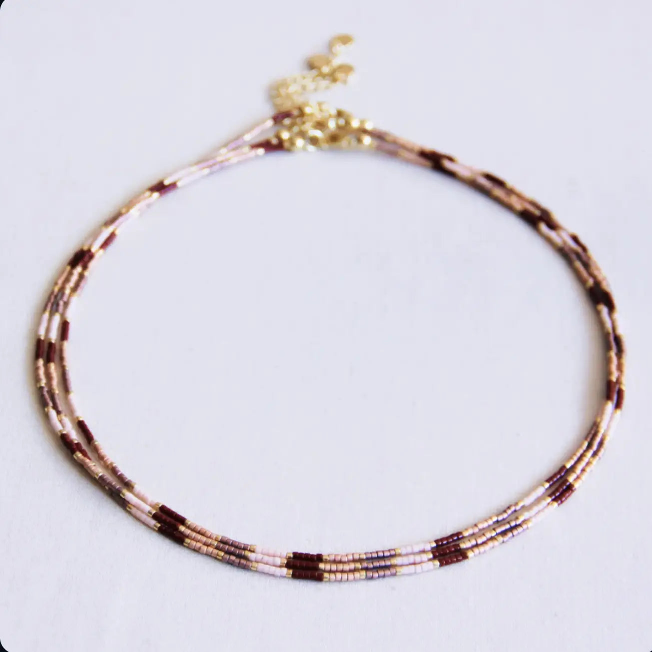 Collana Bagliore rosa nude bordeaux preorder 12 Giugno