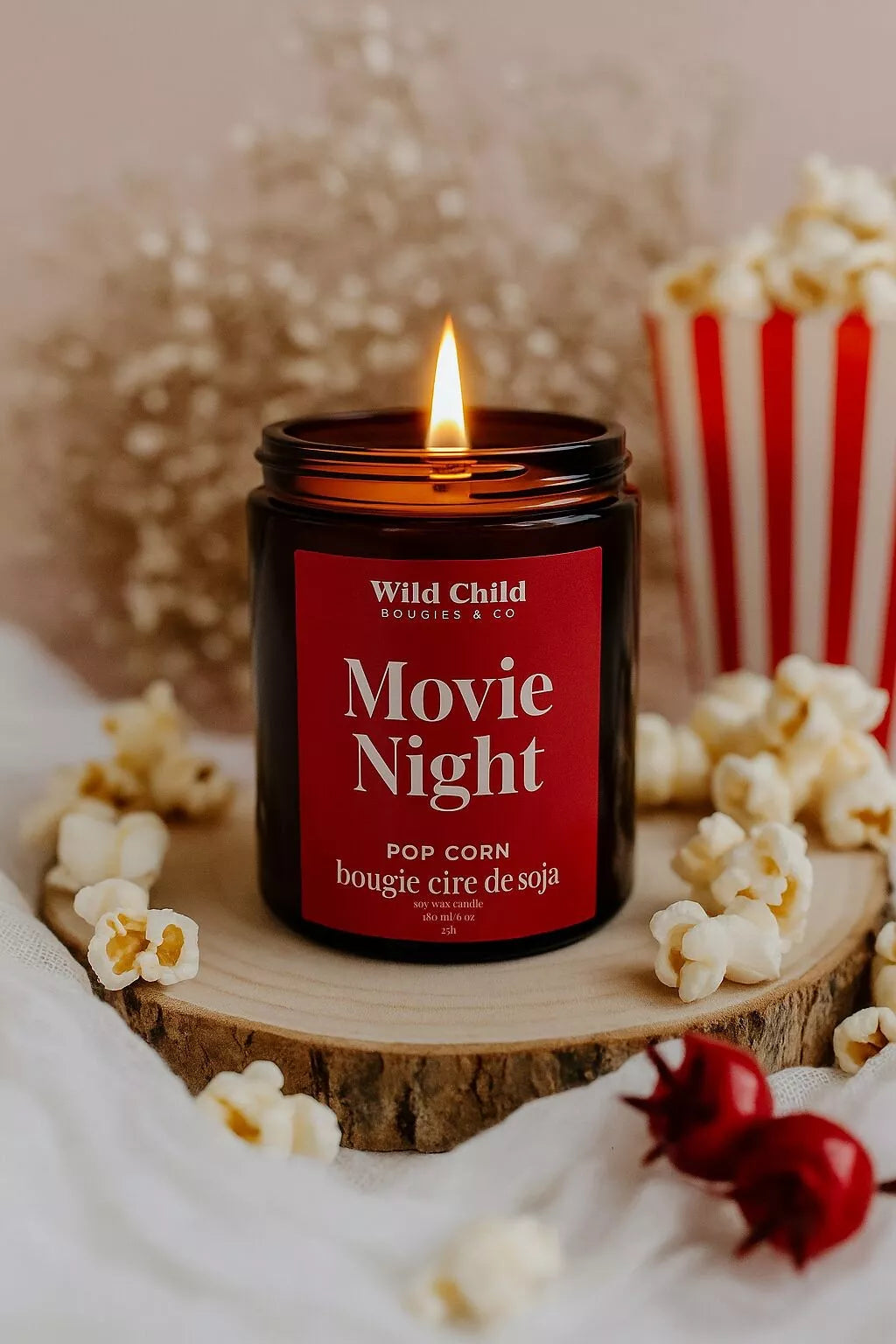 Movie Night candela profumata
