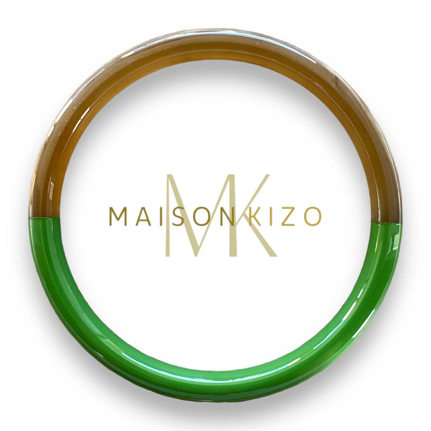 Bangle Double Verde brillante S