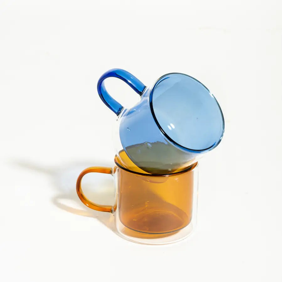 Tazza in vetro Nuvola Vari Colori